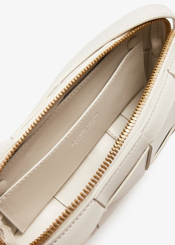 Bottega Veneta Mini Cassette crossbody bag in white Size ONE SIZE - 4 Thumbnail
