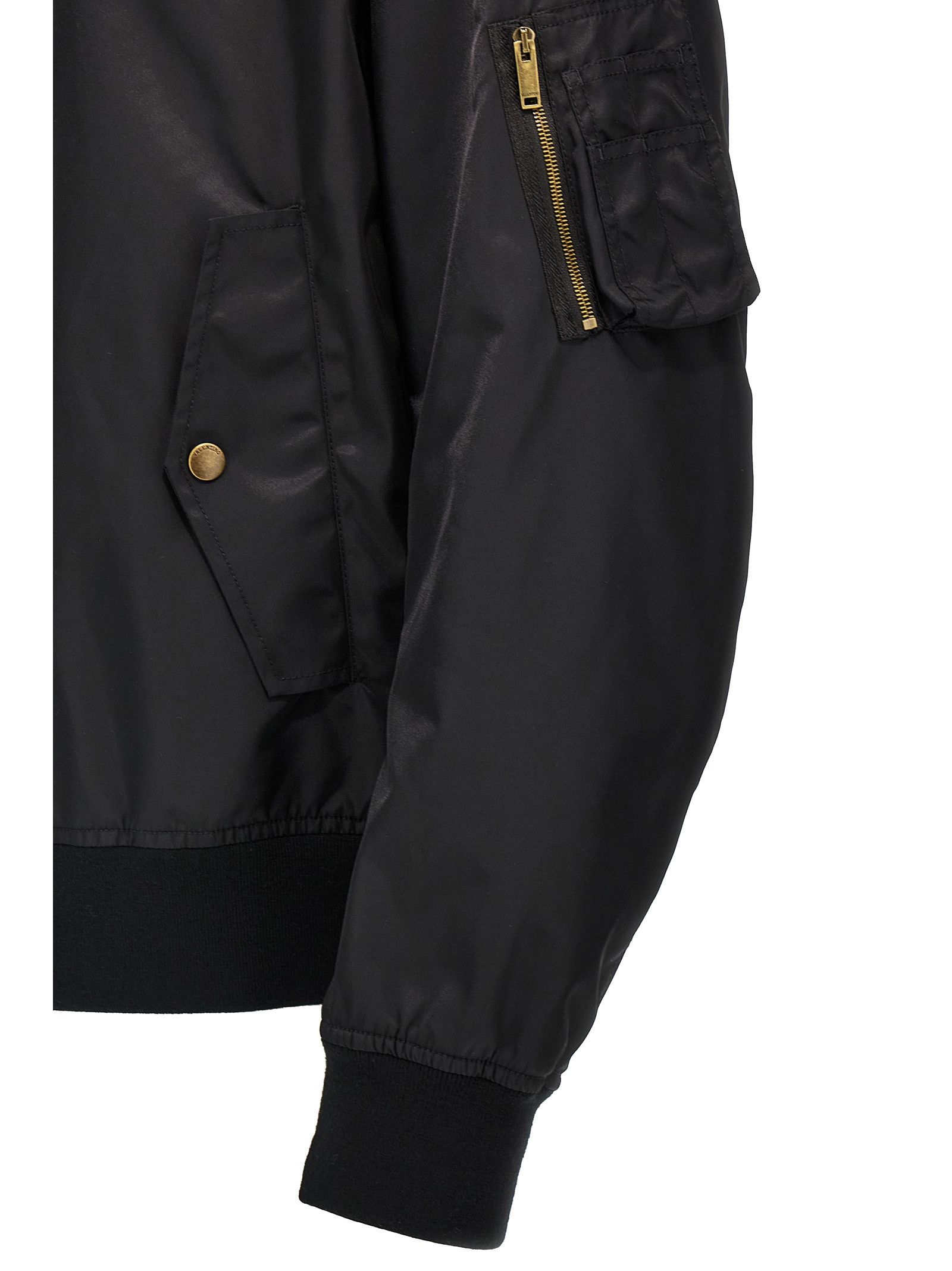 Valentino Valentino Garavani Logo Bomber Jacket Size US M / EU 48-50 / 2 - 4 Thumbnail