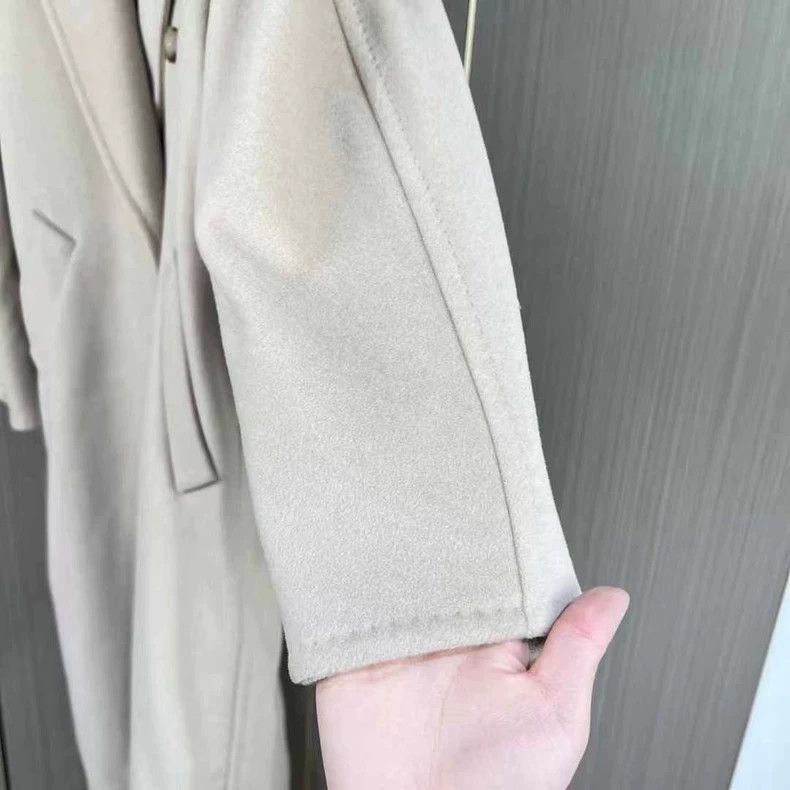 Max Mara Maxmara 101801 new sandy cashmere coat Size US L / EU 52-54 / 3 - 4 Thumbnail