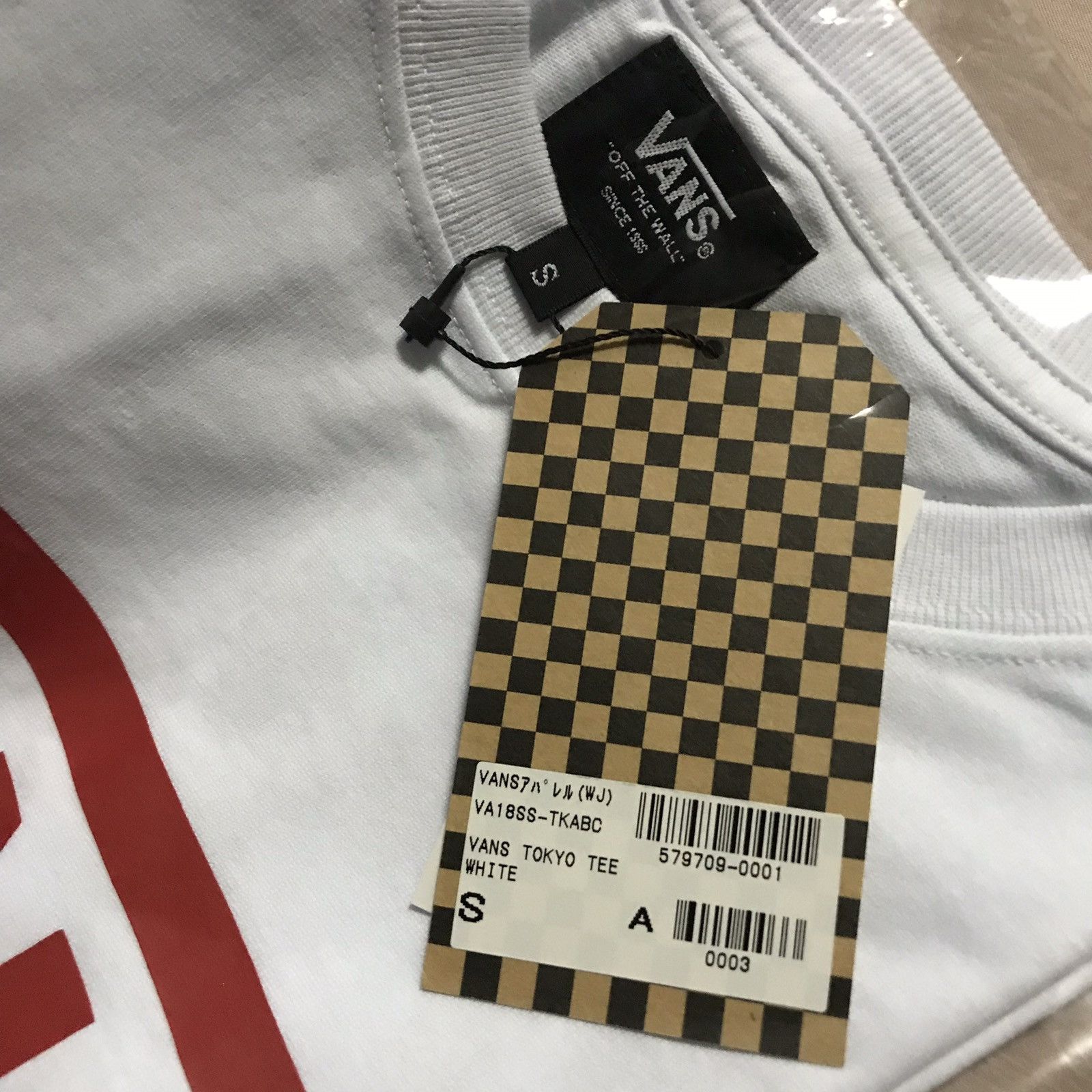 国内配送 VANS TOKYO TEE WHITE VANSウェア】 ヴァンズ M TOKYO TEE ショートスリーブ TOKYO