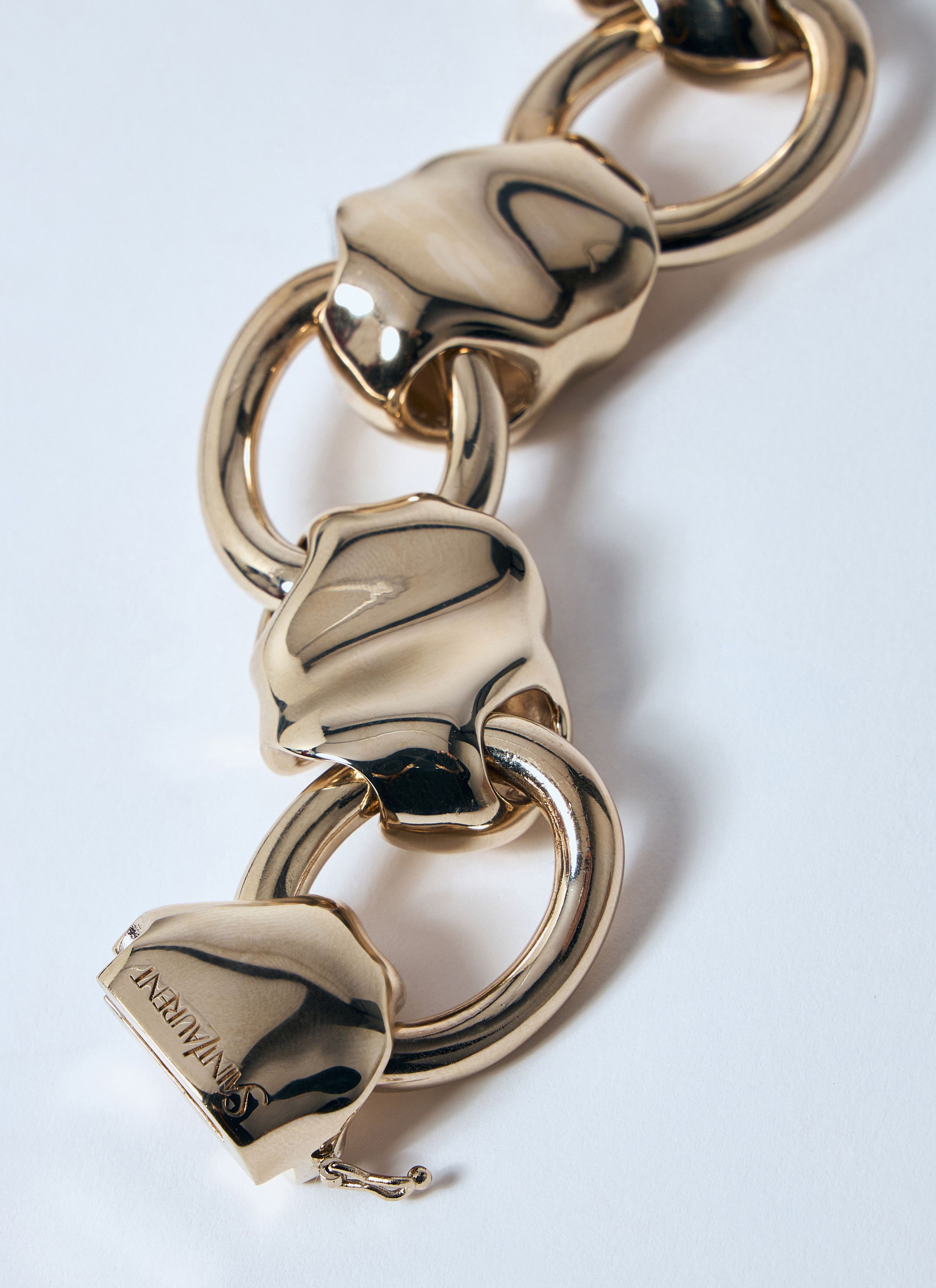 Saint Laurent Paris Shell Chain Bracelet Size ONE SIZE - 4 Thumbnail