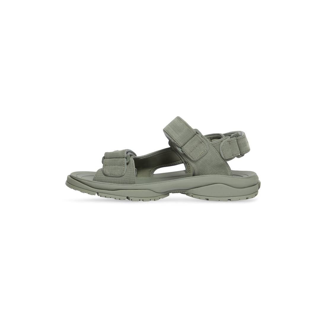Balenciaga Tourist Sandal Khaki Size US 11 / EU 44 - 2 Thumbnail