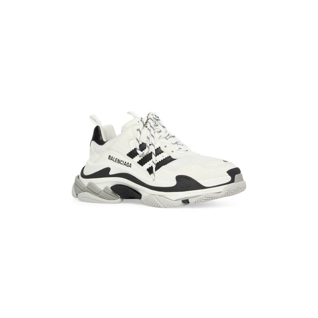 Balenciaga x Adidas Triple S in Black Size US 9 / EU 42 - 2 Thumbnail