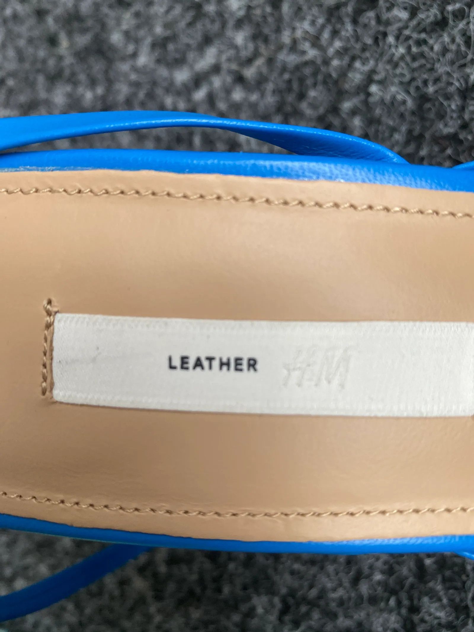 H&M Leather hm Leather Heels Size US 9 / IT 39 - 4 Thumbnail