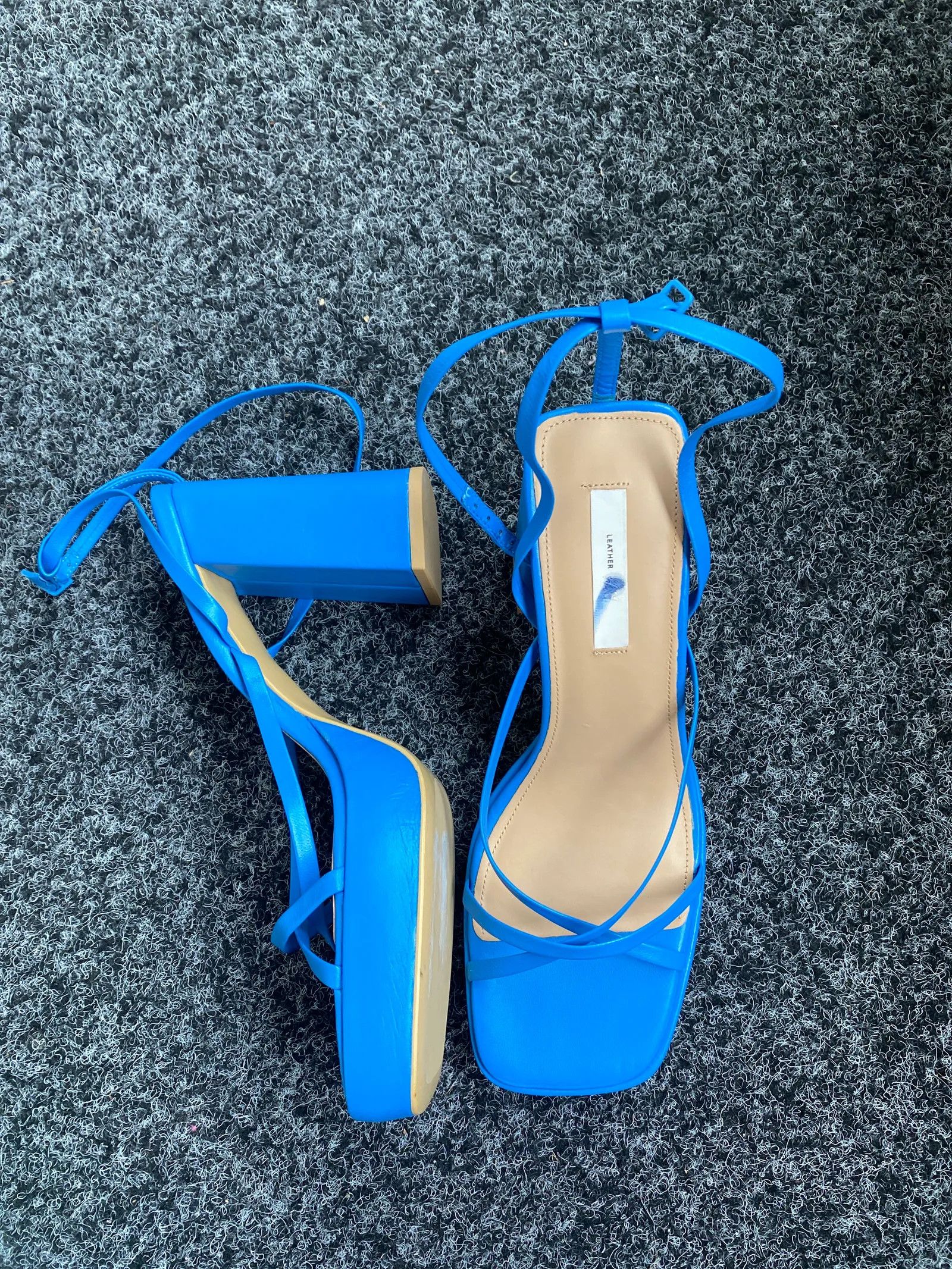 H&M Leather hm Leather Heels Size US 9 / IT 39 - 5 Thumbnail