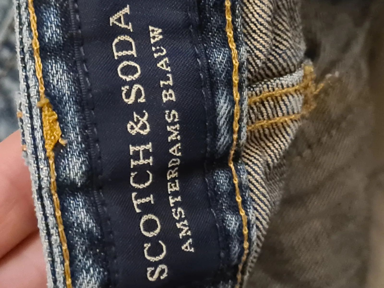 Scotch & Soda Scotch & Soda Amsterdam blauw Jeans Size US 32 / EU 48 - 2 Thumbnail