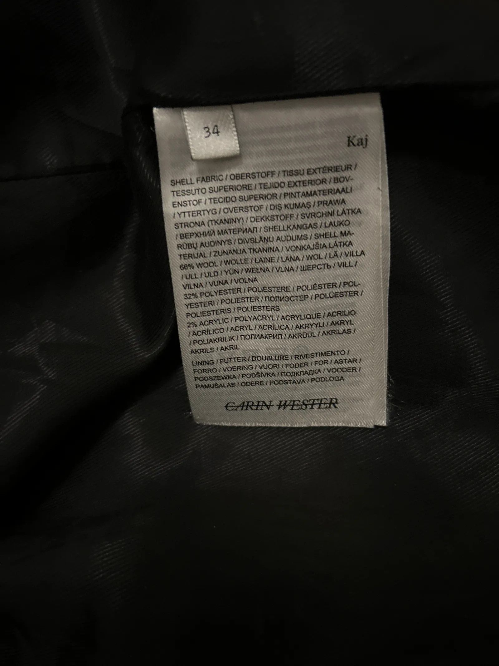Carin Wester Carin Wester Premium Kaj Coat Size XS / US 0-2 / IT 36-38 - 3 Thumbnail