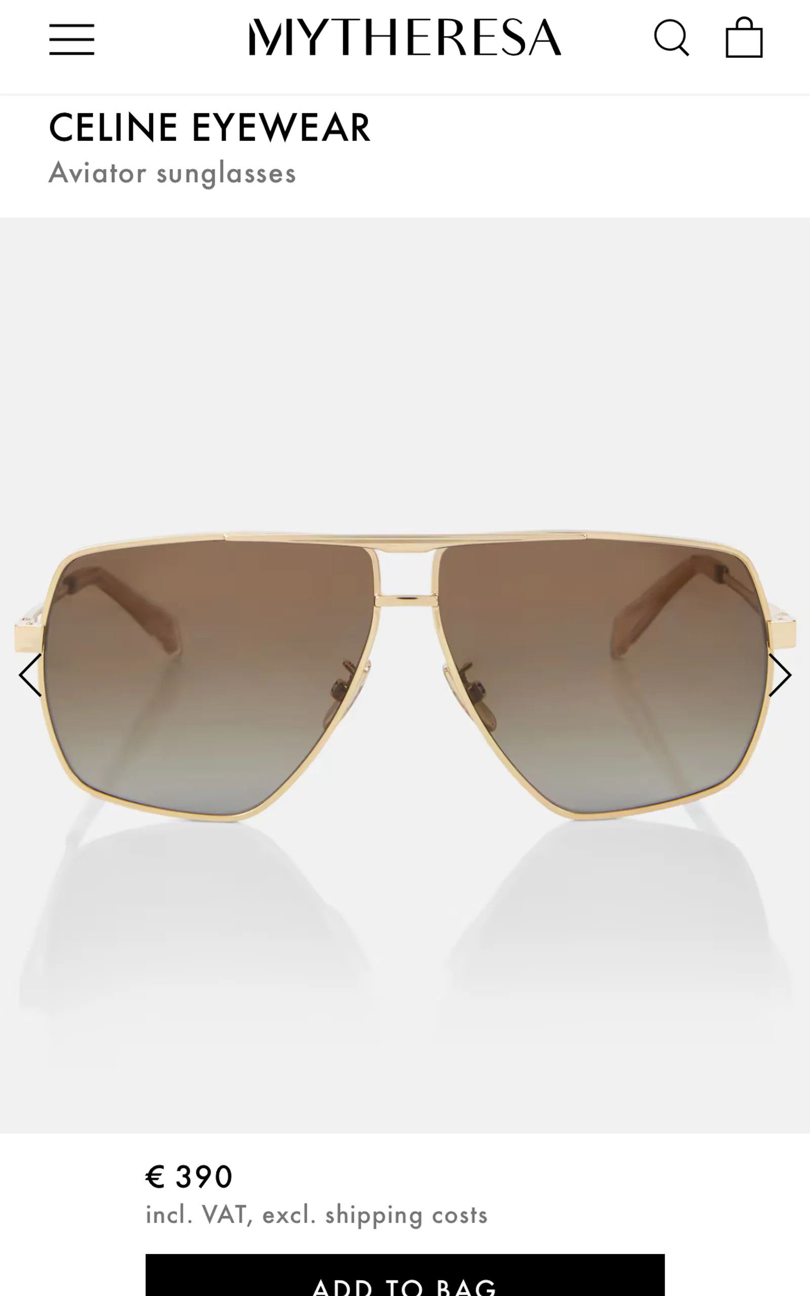 Celine Celine CL40246U Sunglasses Size ONE SIZE - 4 Thumbnail