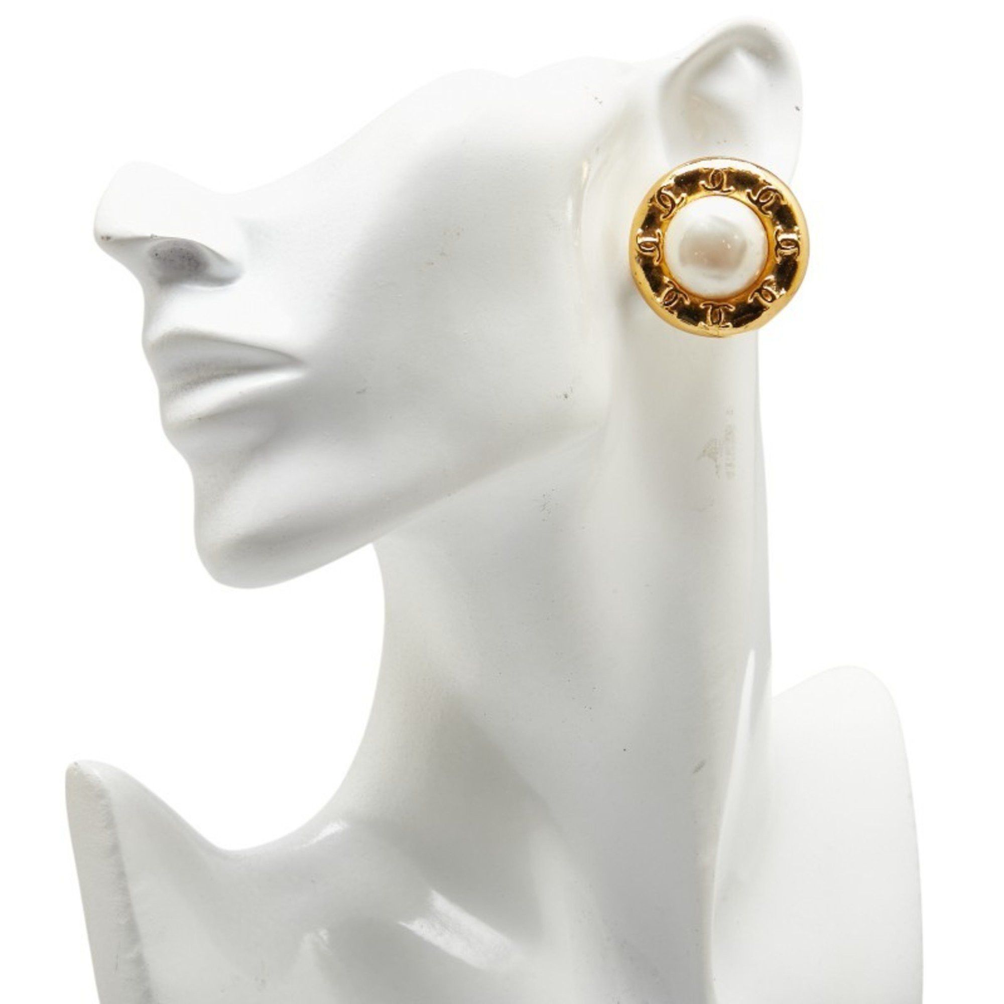 Chanel Chanel Coco Mark earring Size ONE SIZE - 4 Thumbnail