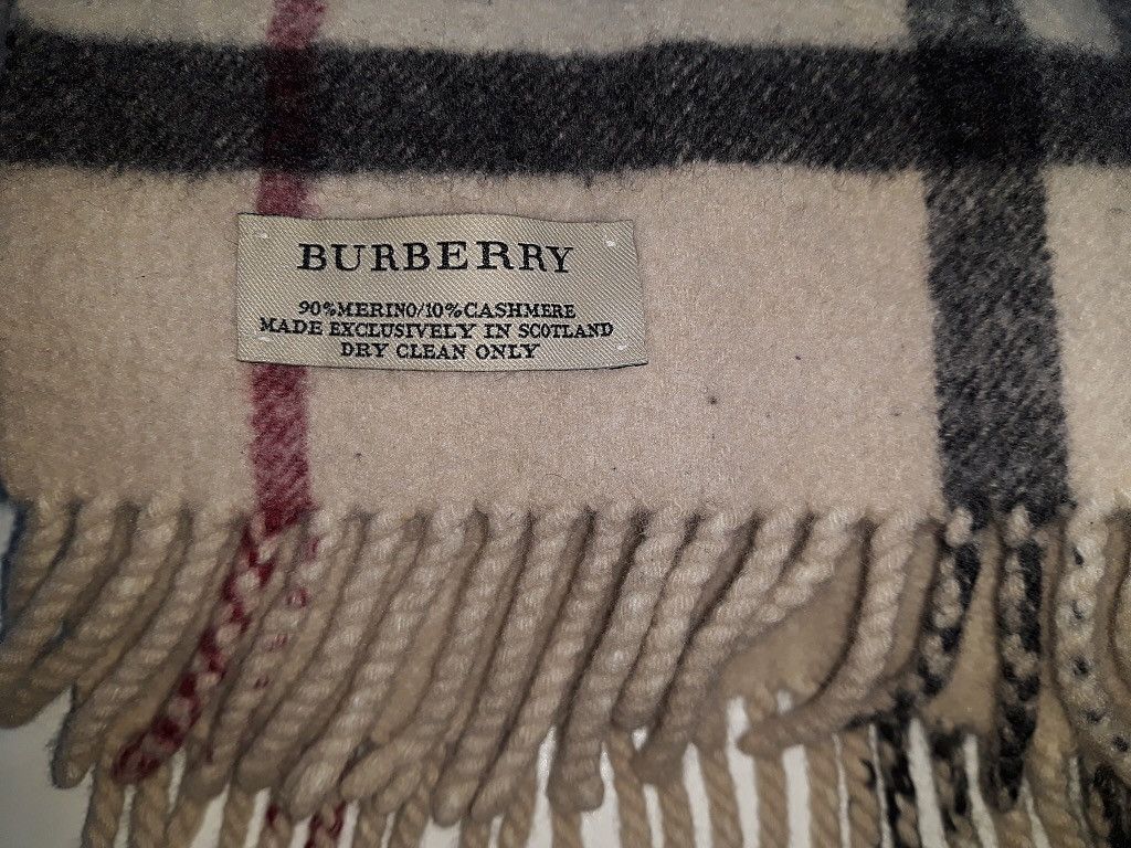 Burberry Merino Scarf