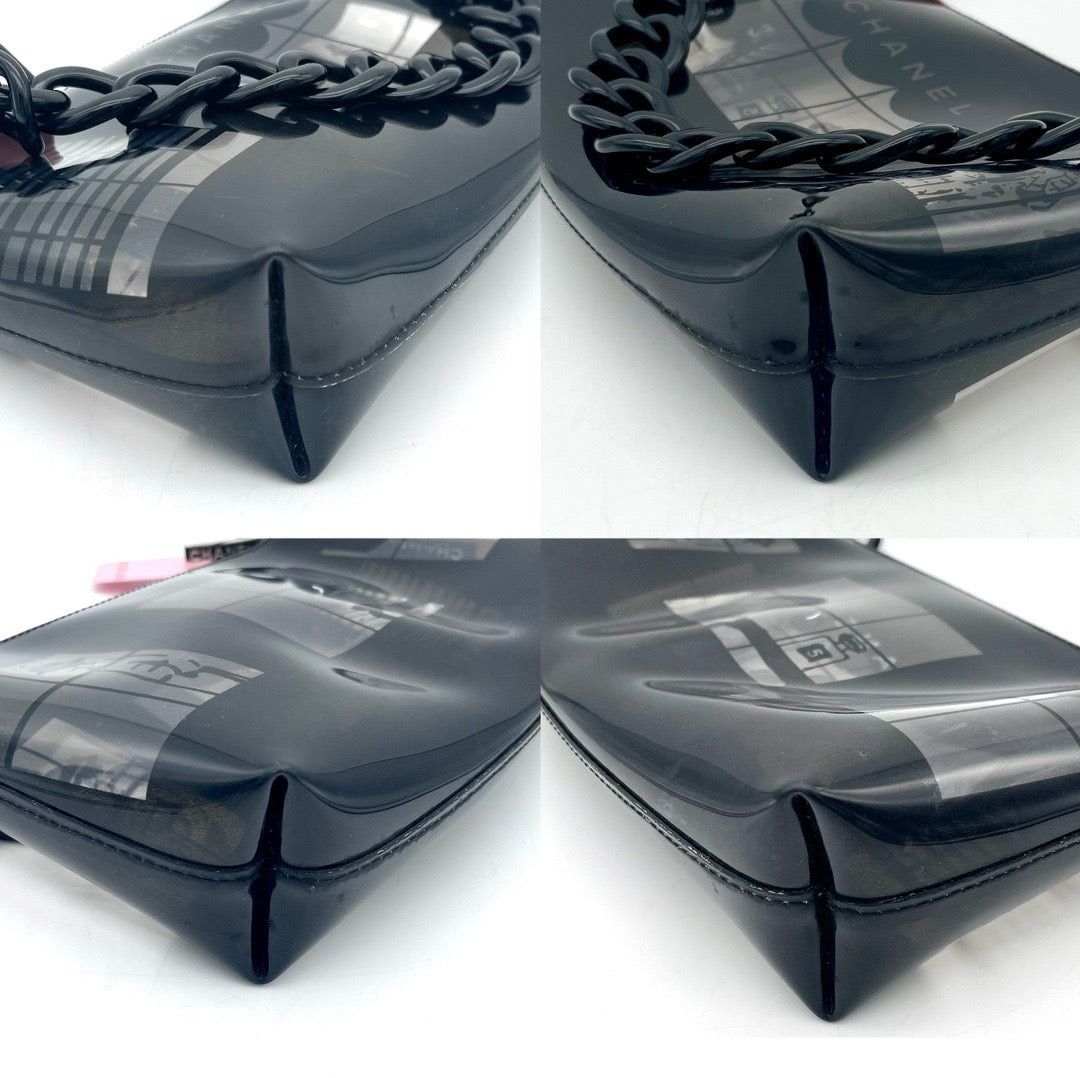 Chanel Chanel Plastic Chain Vinyl Pouch Size ONE SIZE - 7 Thumbnail