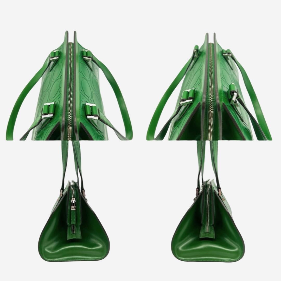 Salvatore Ferragamo Salvatore Ferragamo Ganchini Handbag Green Size ONE SIZE - 7 Thumbnail