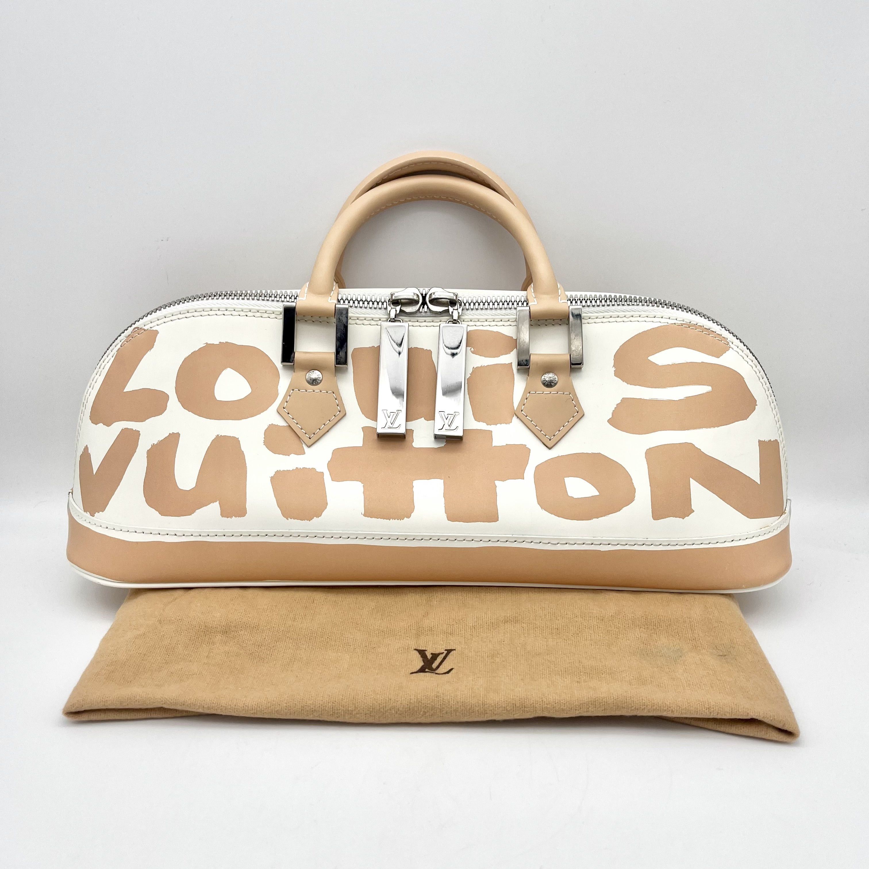 Louis Vuitton Louis Vuitton Grafty Alma Horizontal Orange M92176 Size ONE SIZE - 3 Thumbnail