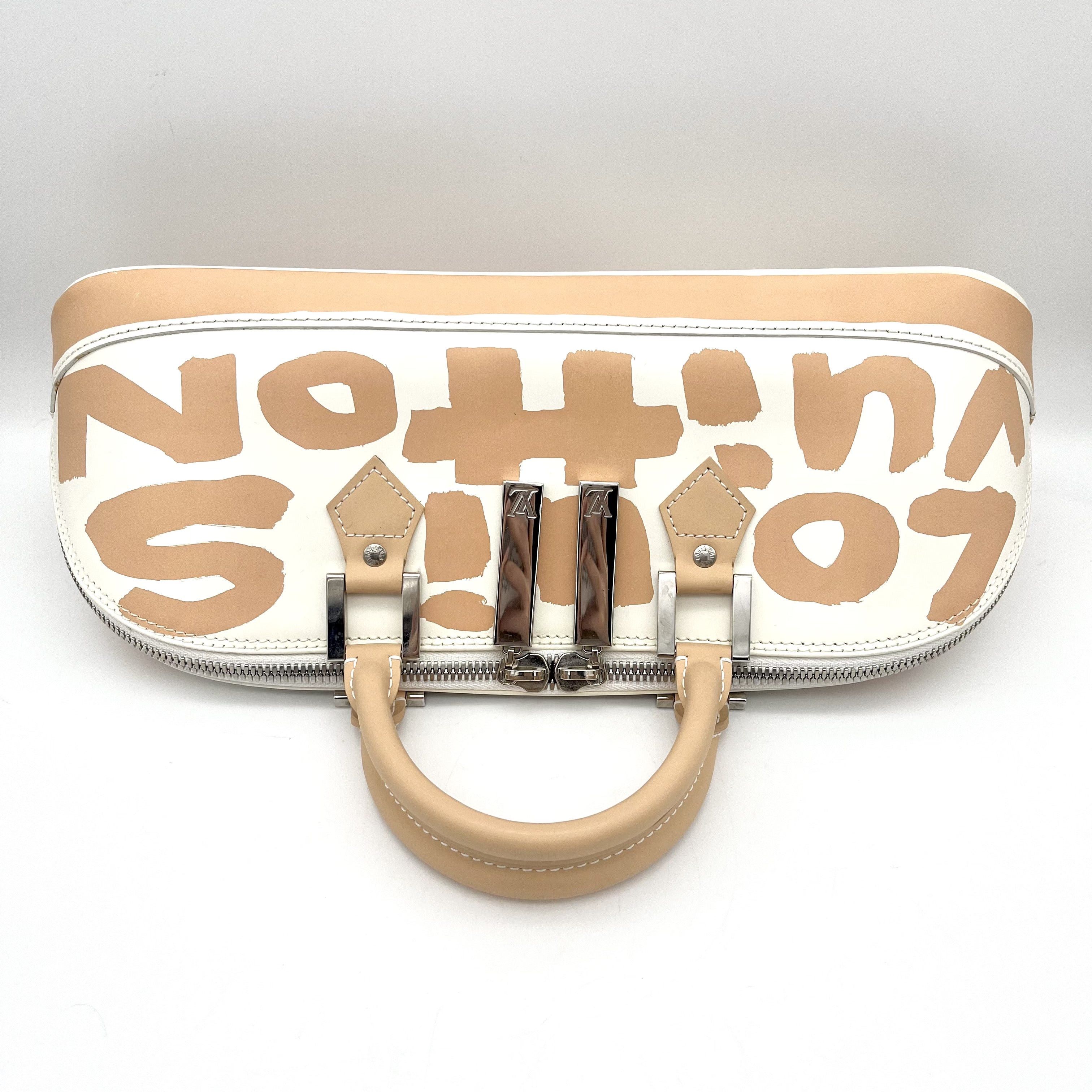 Louis Vuitton Louis Vuitton Grafty Alma Horizontal Orange M92176 Size ONE SIZE - 5 Thumbnail