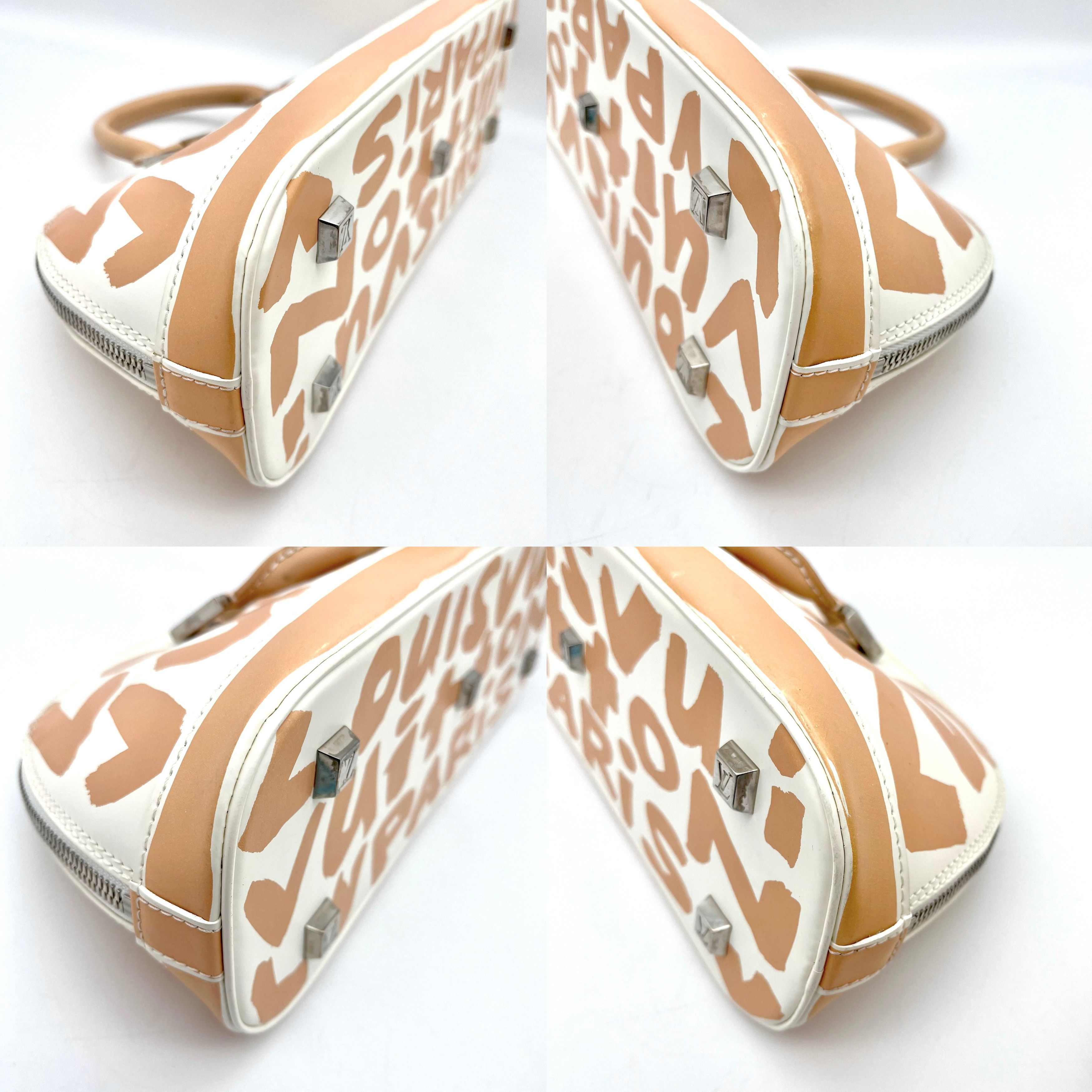 Louis Vuitton Louis Vuitton Grafty Alma Horizontal Orange M92176 Size ONE SIZE - 7 Thumbnail