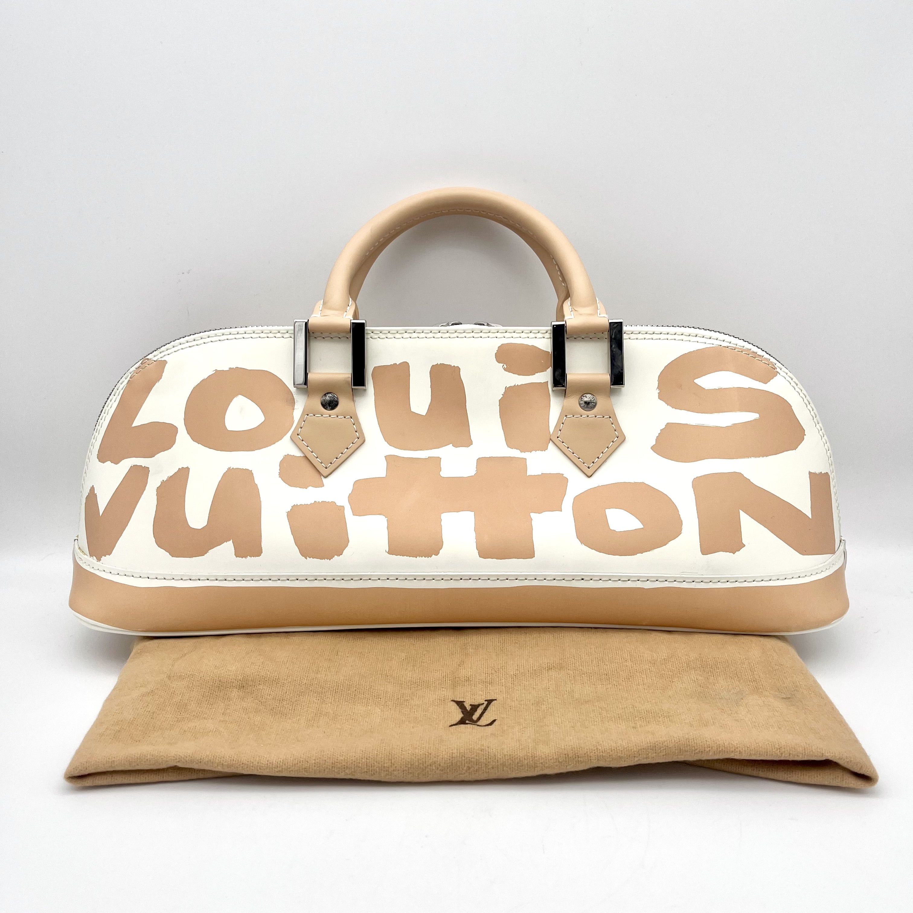 Louis Vuitton Louis Vuitton Grafty Alma Horizontal Orange M92176 Size ONE SIZE - 4 Thumbnail