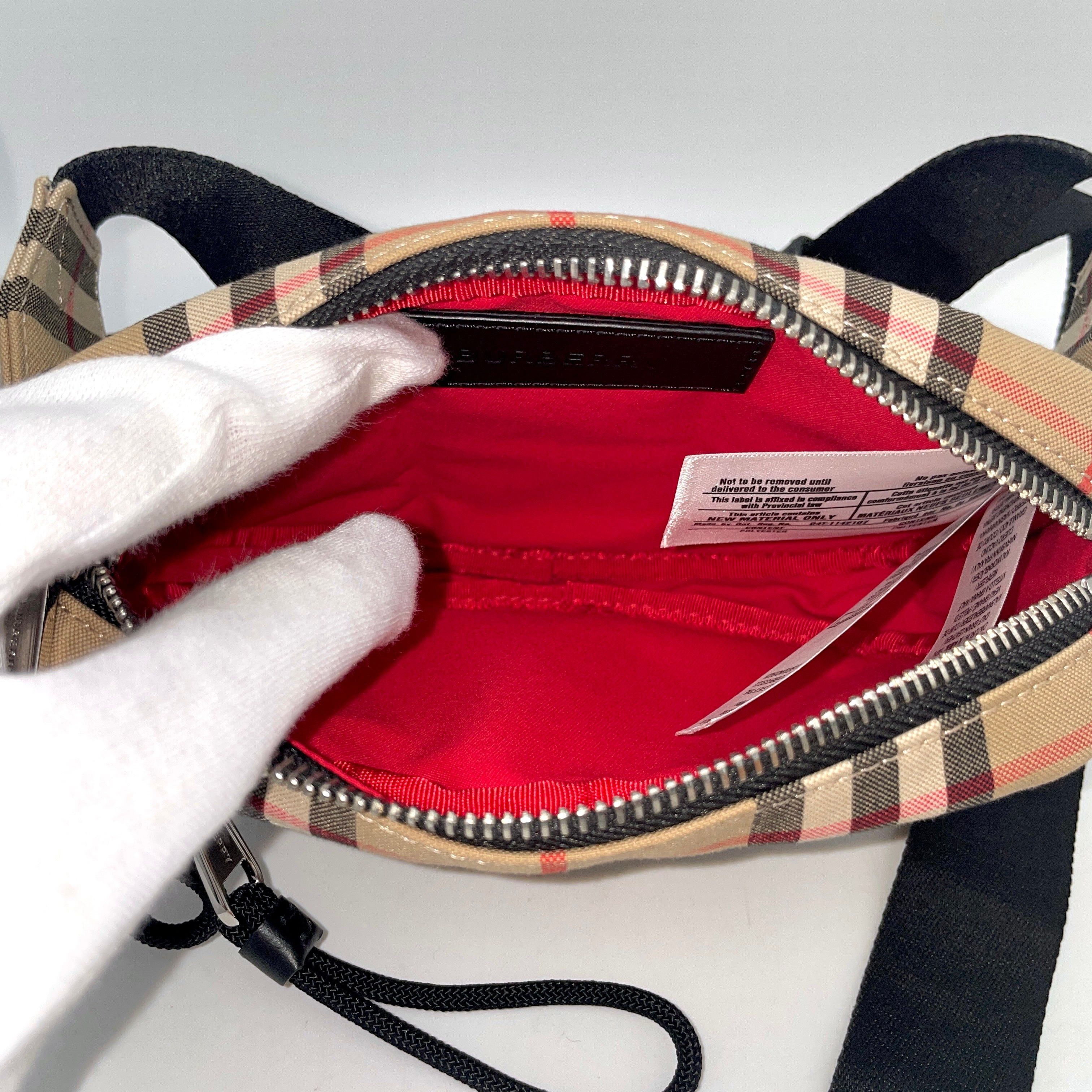 Burberry Burberry Check Waist Bag Bum Size ONE SIZE - 7 Thumbnail