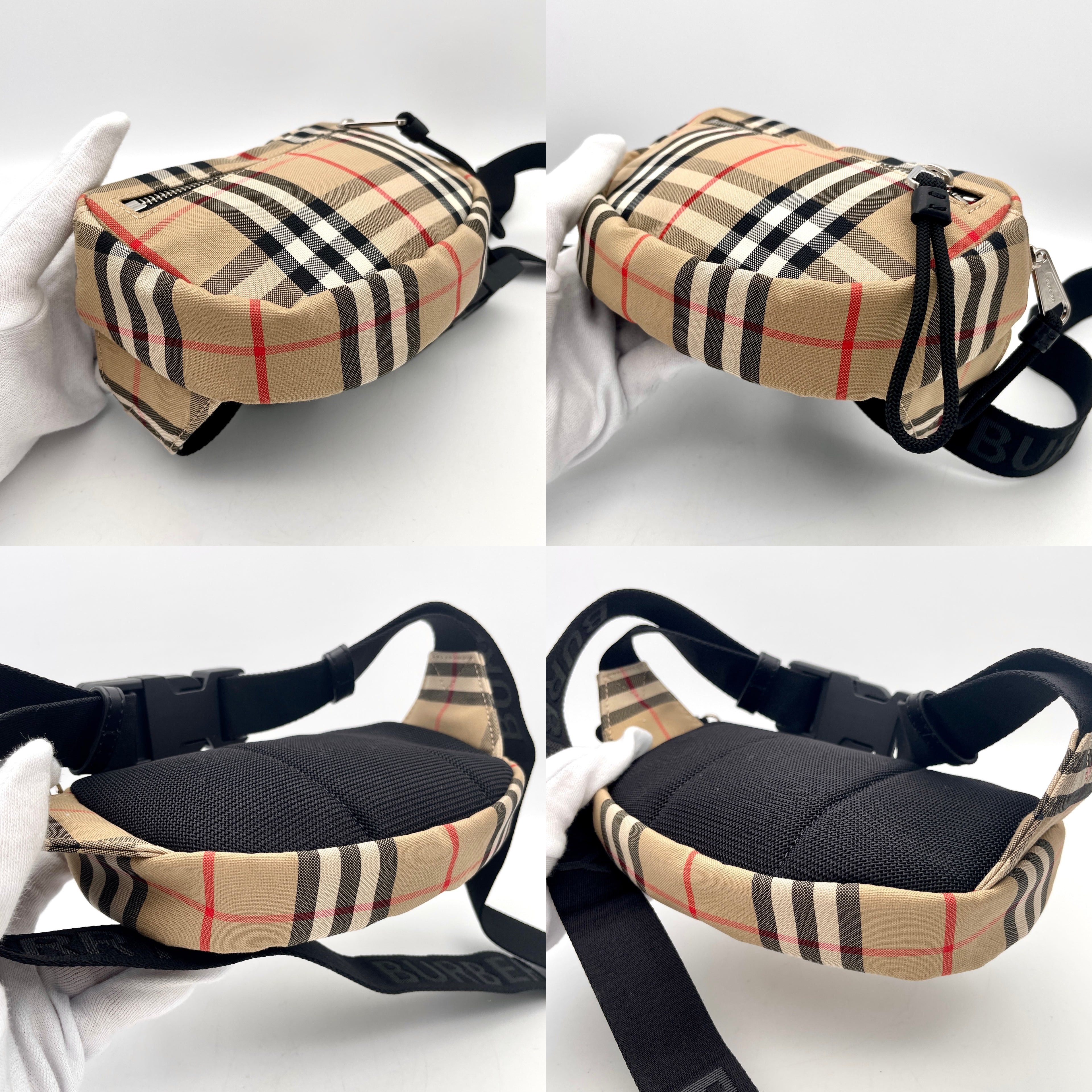 Burberry Burberry Check Waist Bag Bum Size ONE SIZE - 6 Thumbnail