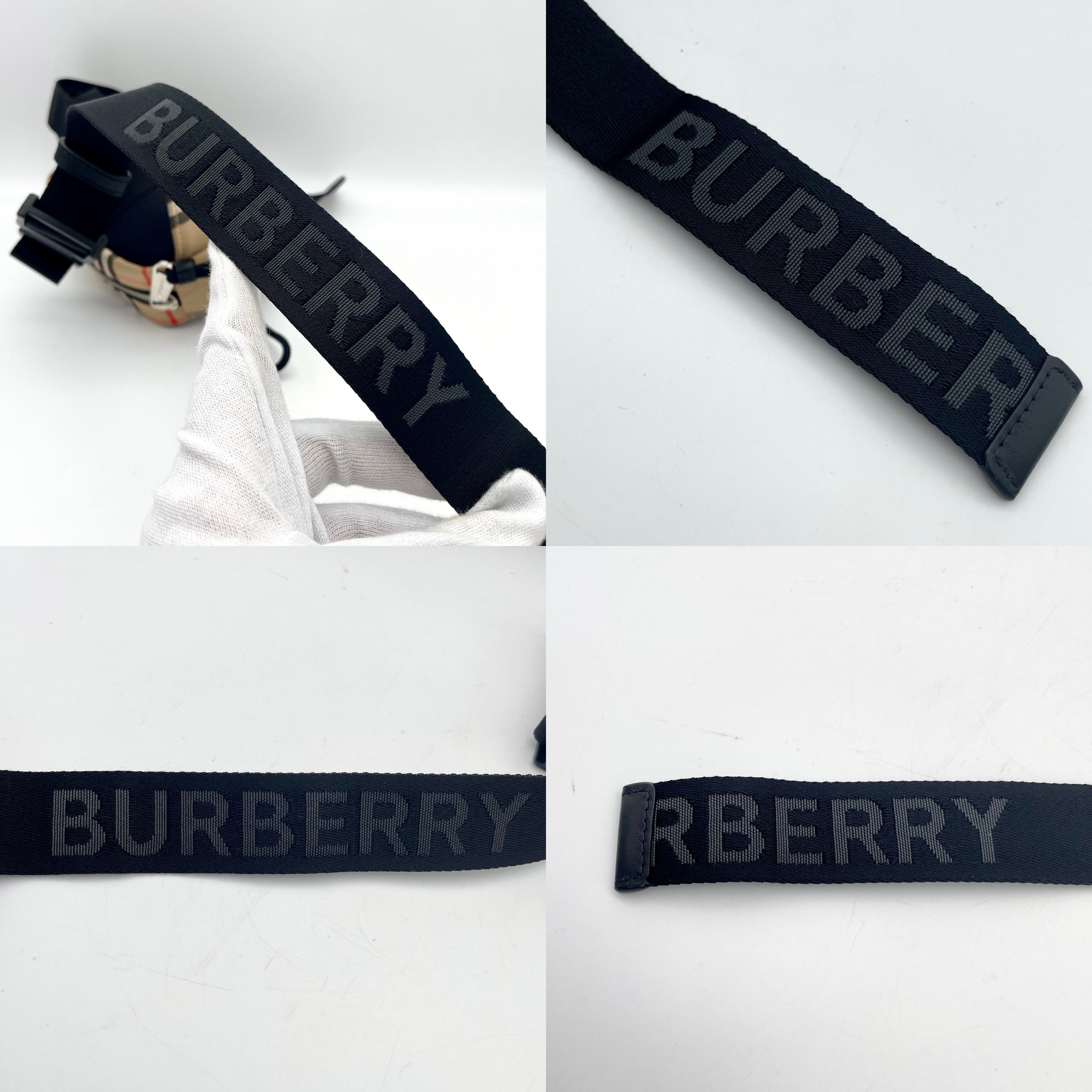 Burberry Burberry Check Waist Bag Bum Size ONE SIZE - 10 Thumbnail
