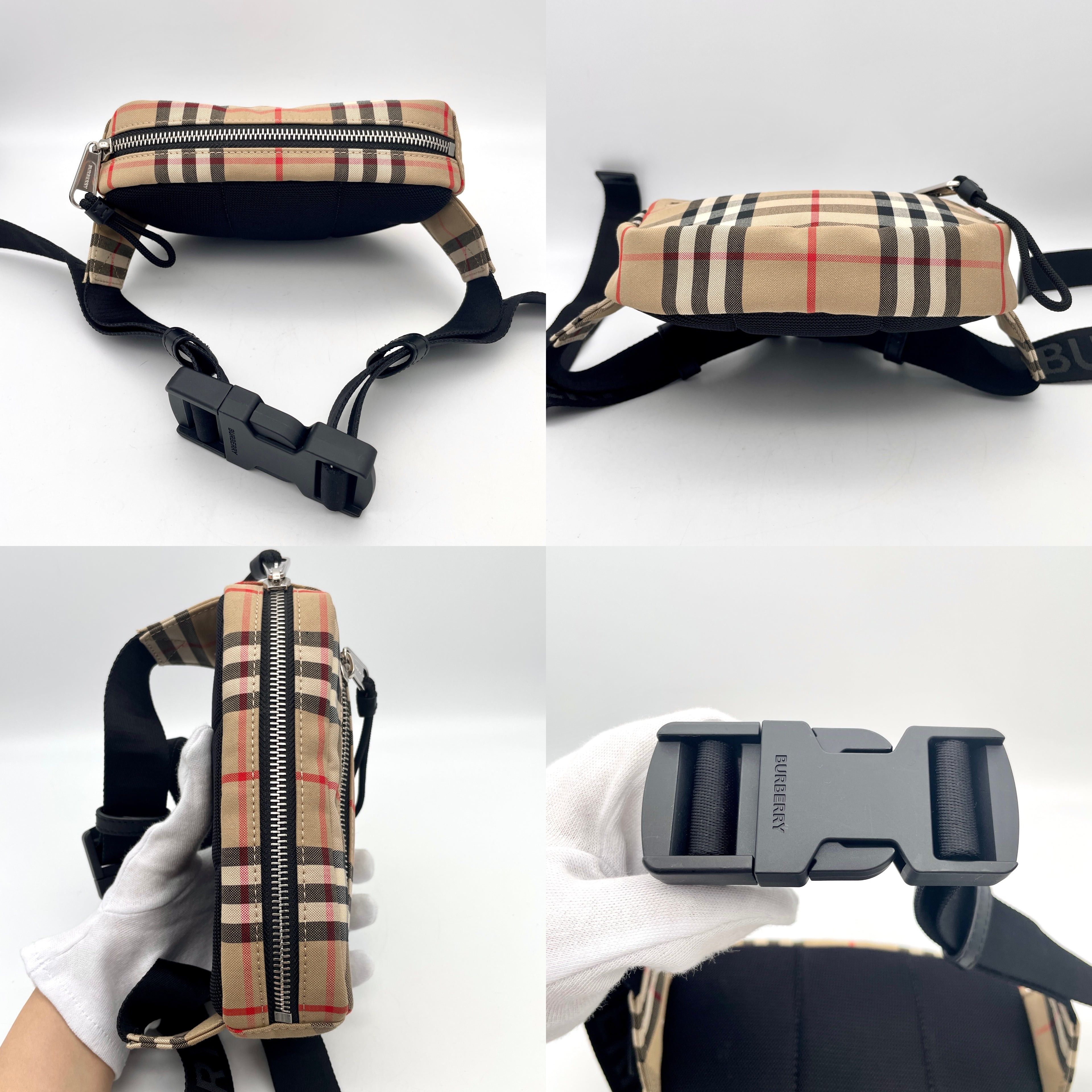 Burberry Burberry Check Waist Bag Bum Size ONE SIZE - 5 Thumbnail