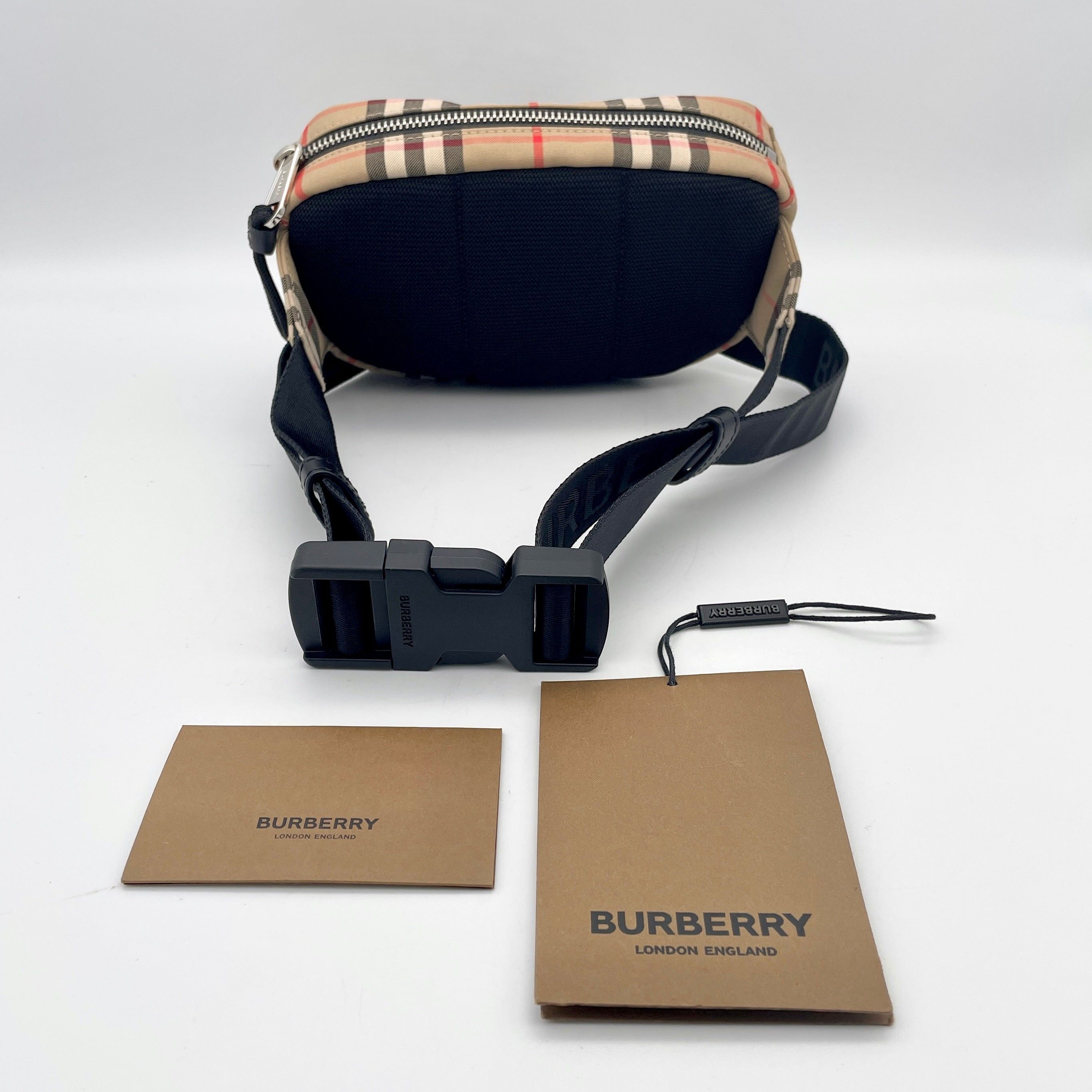 Burberry Burberry Check Waist Bag Bum Size ONE SIZE - 4 Thumbnail