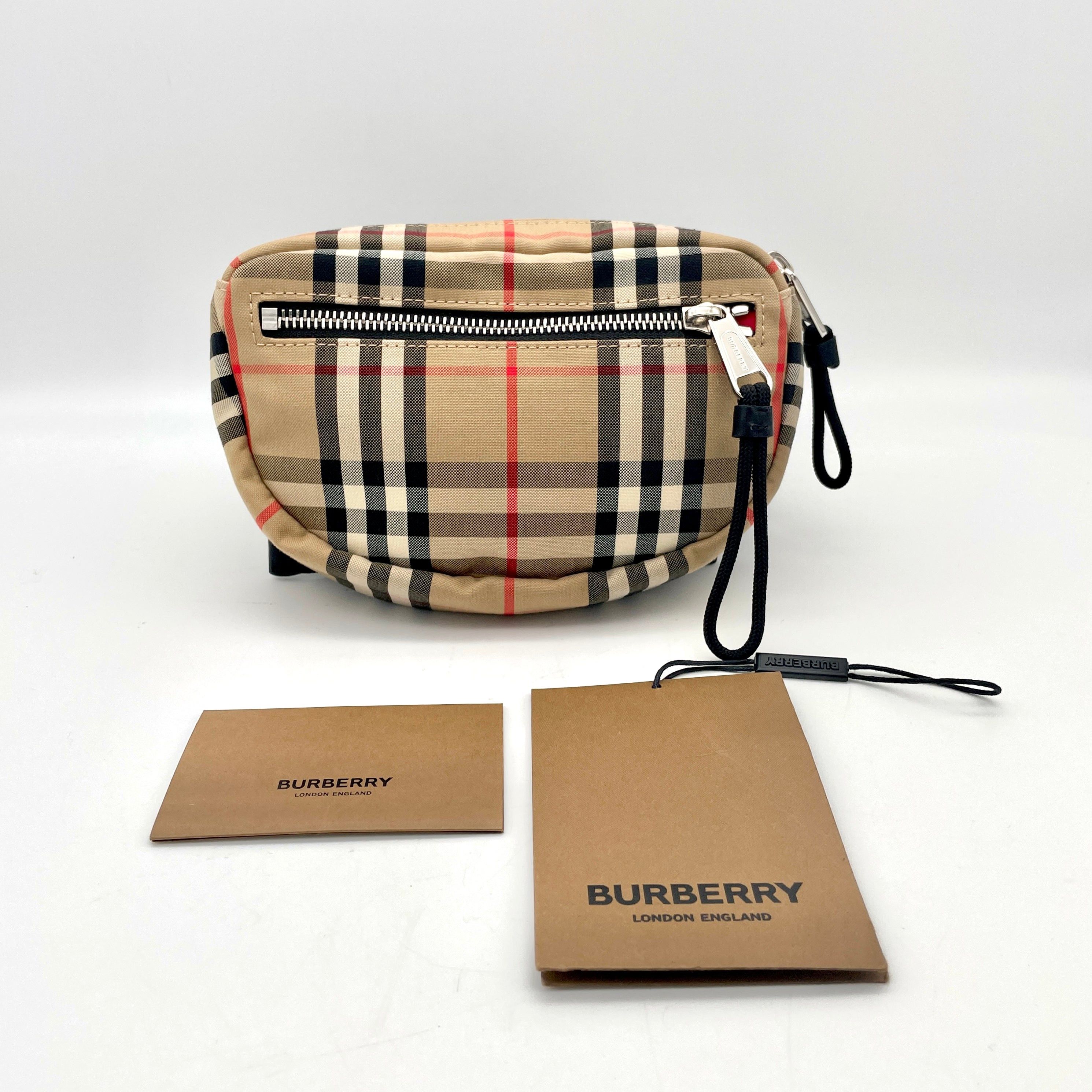 Burberry Burberry Check Waist Bag Bum Size ONE SIZE - 3 Thumbnail