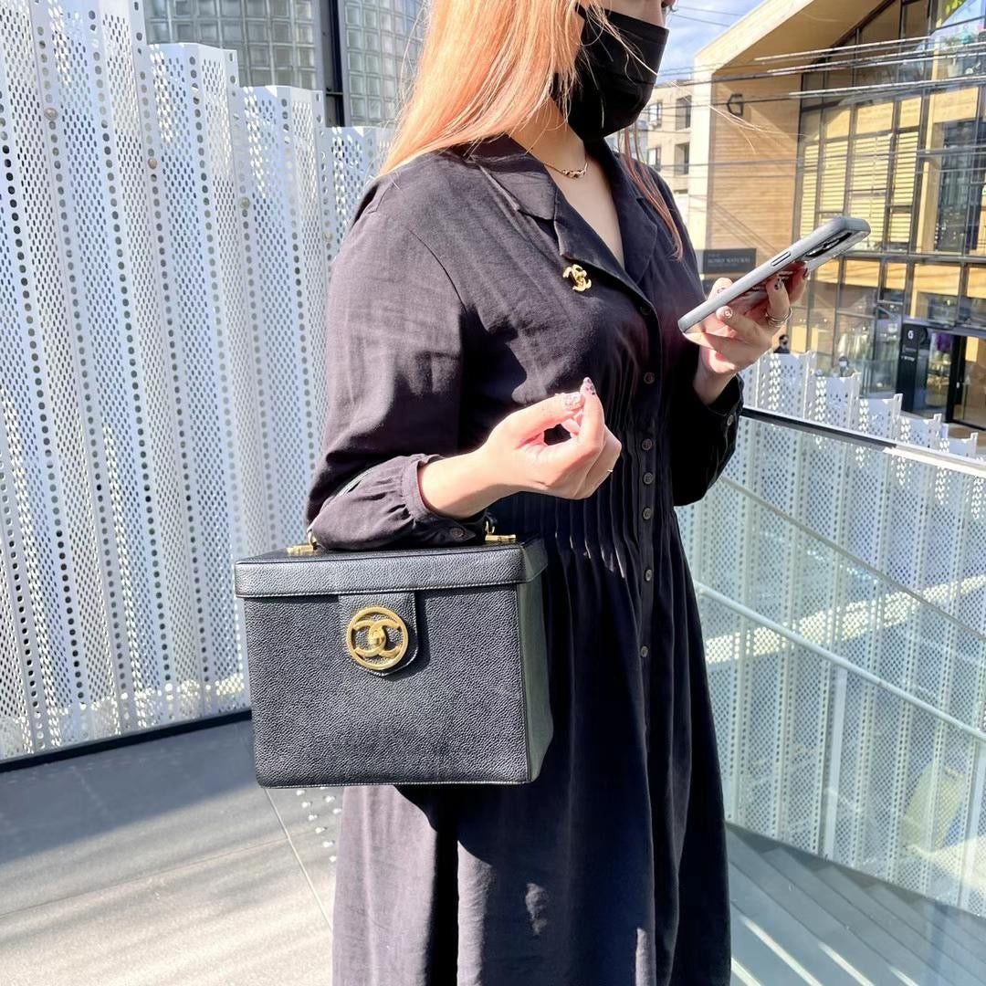 Chanel Chanel Vanity/Caviar/Black Size ONE SIZE - 2 Thumbnail