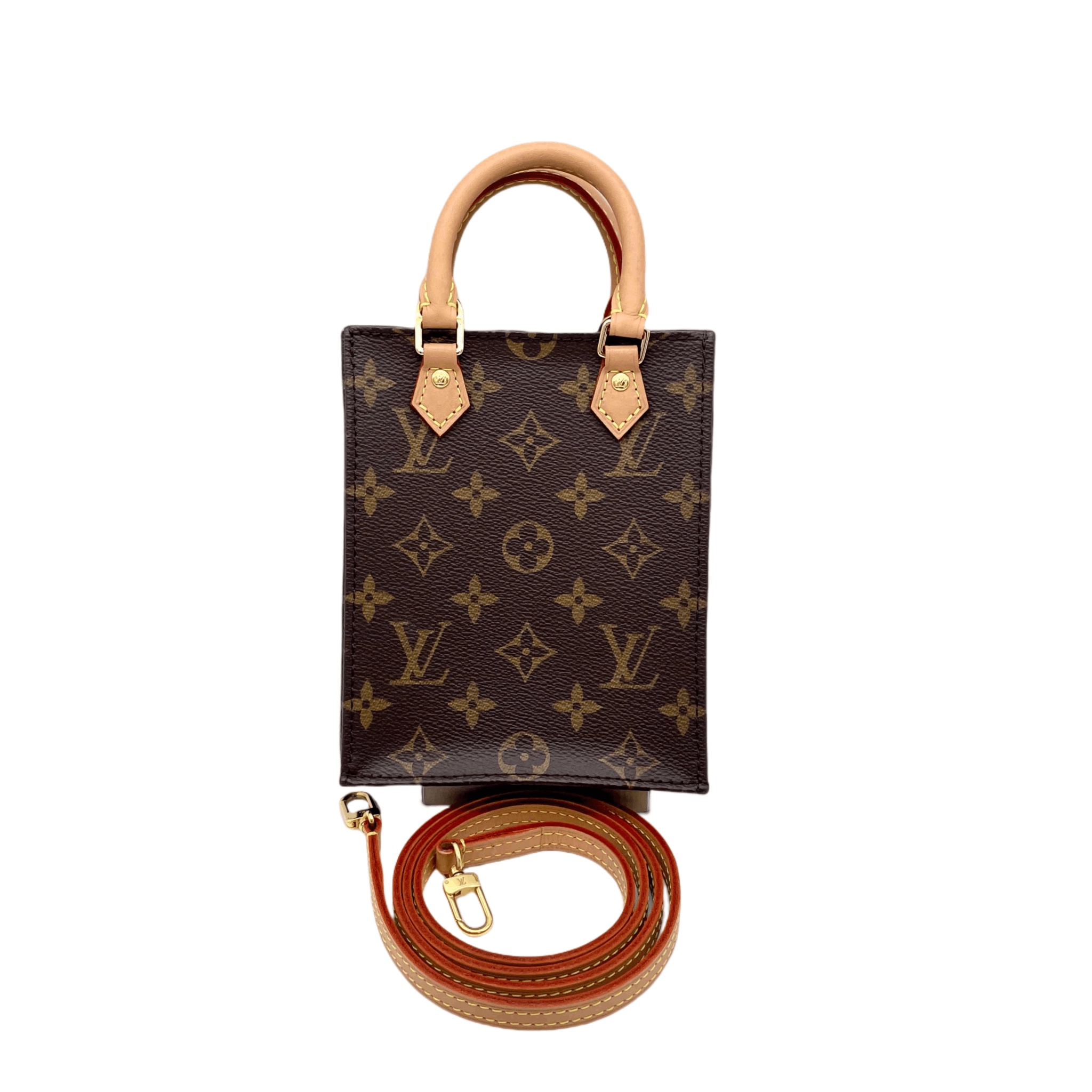 Louis Vuitton Louis Vuitton Monogram Petite Sac Plat Unused Regular Price 279,400 M69442 Size ONE SIZE - 4 Thumbnail