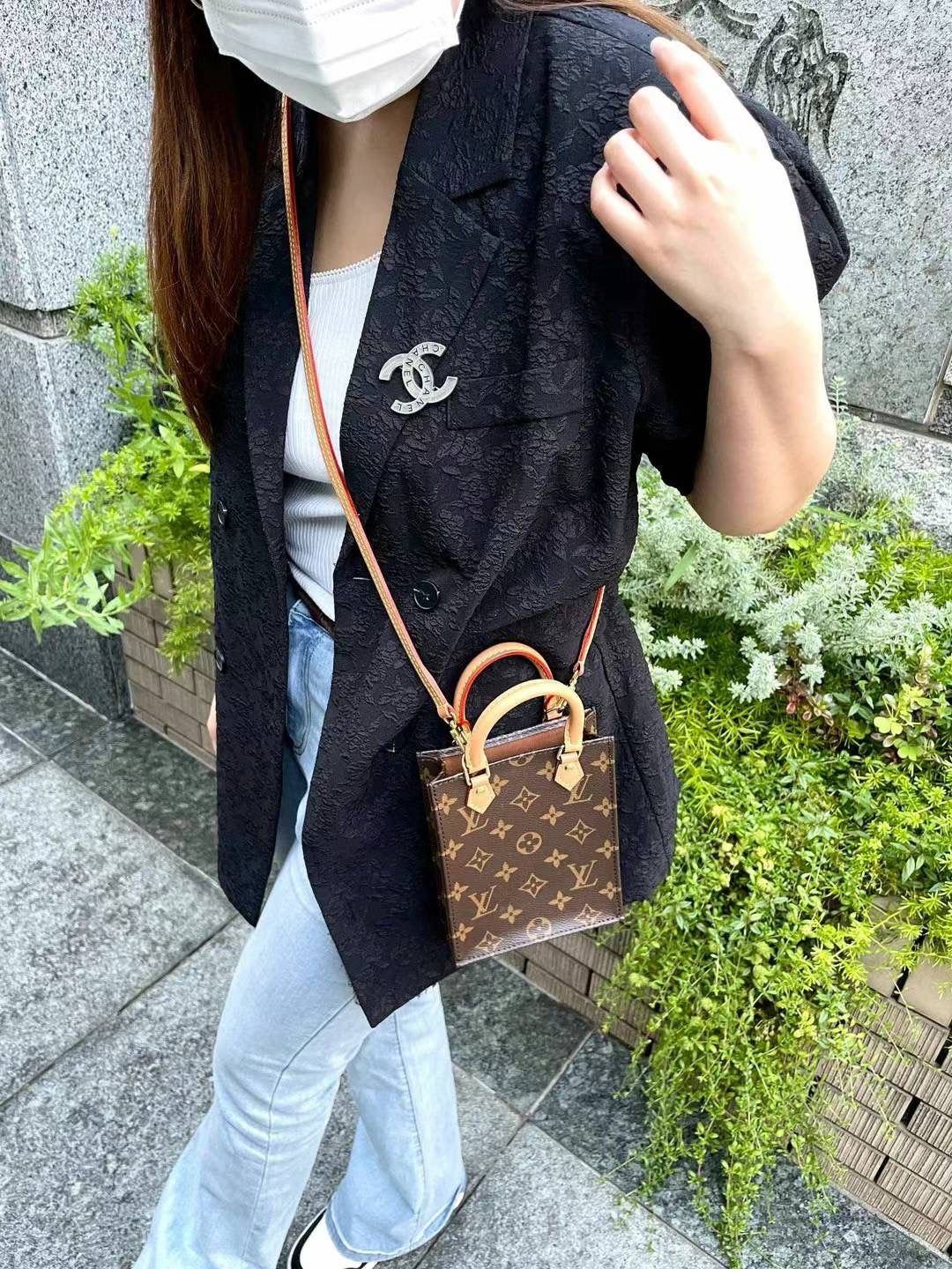 Louis Vuitton Monogram Petite Sac Plat Unused Regular Price