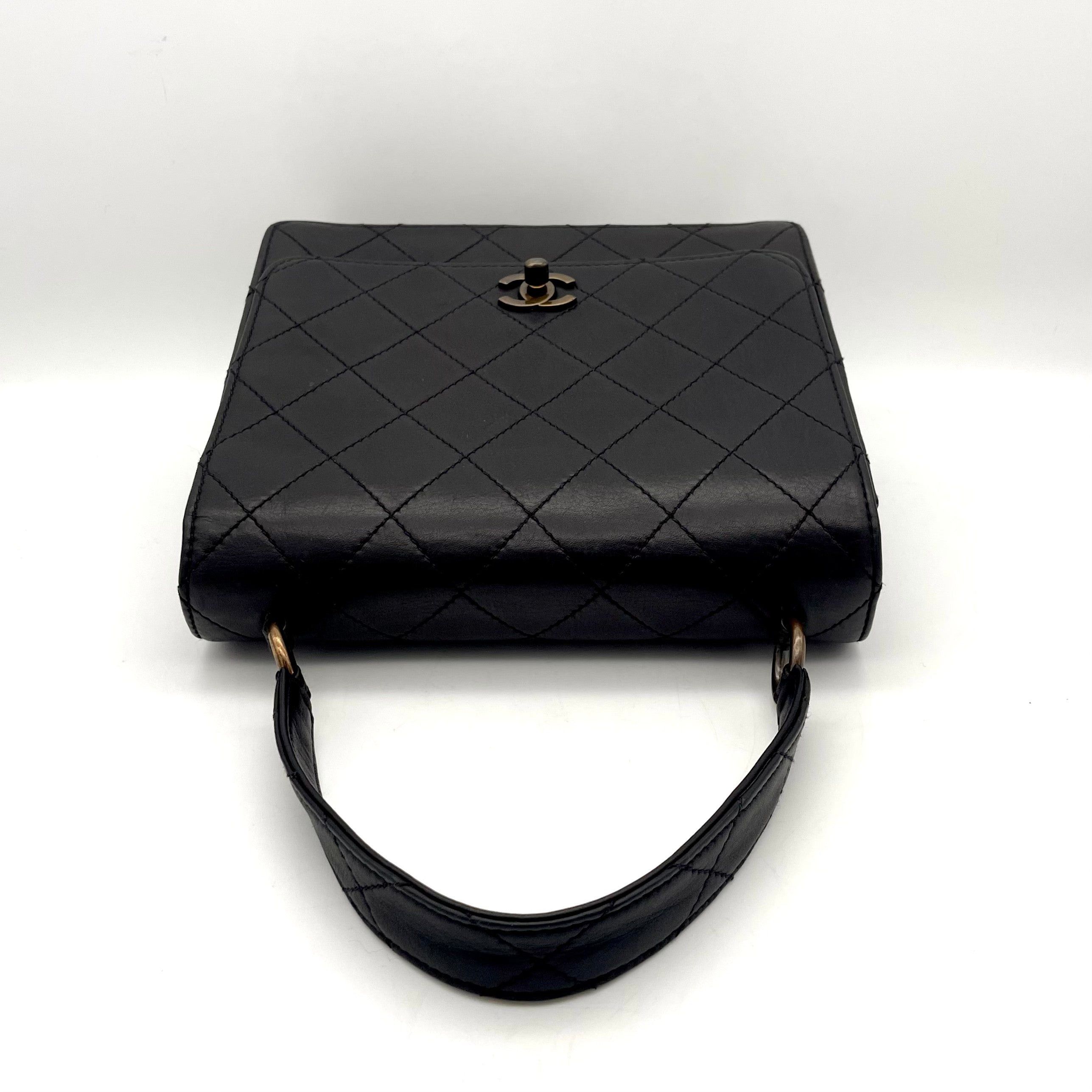 Chanel Chanel Matelasse Kelly-Style Turnlock Handbag Size ONE SIZE - 5 Thumbnail