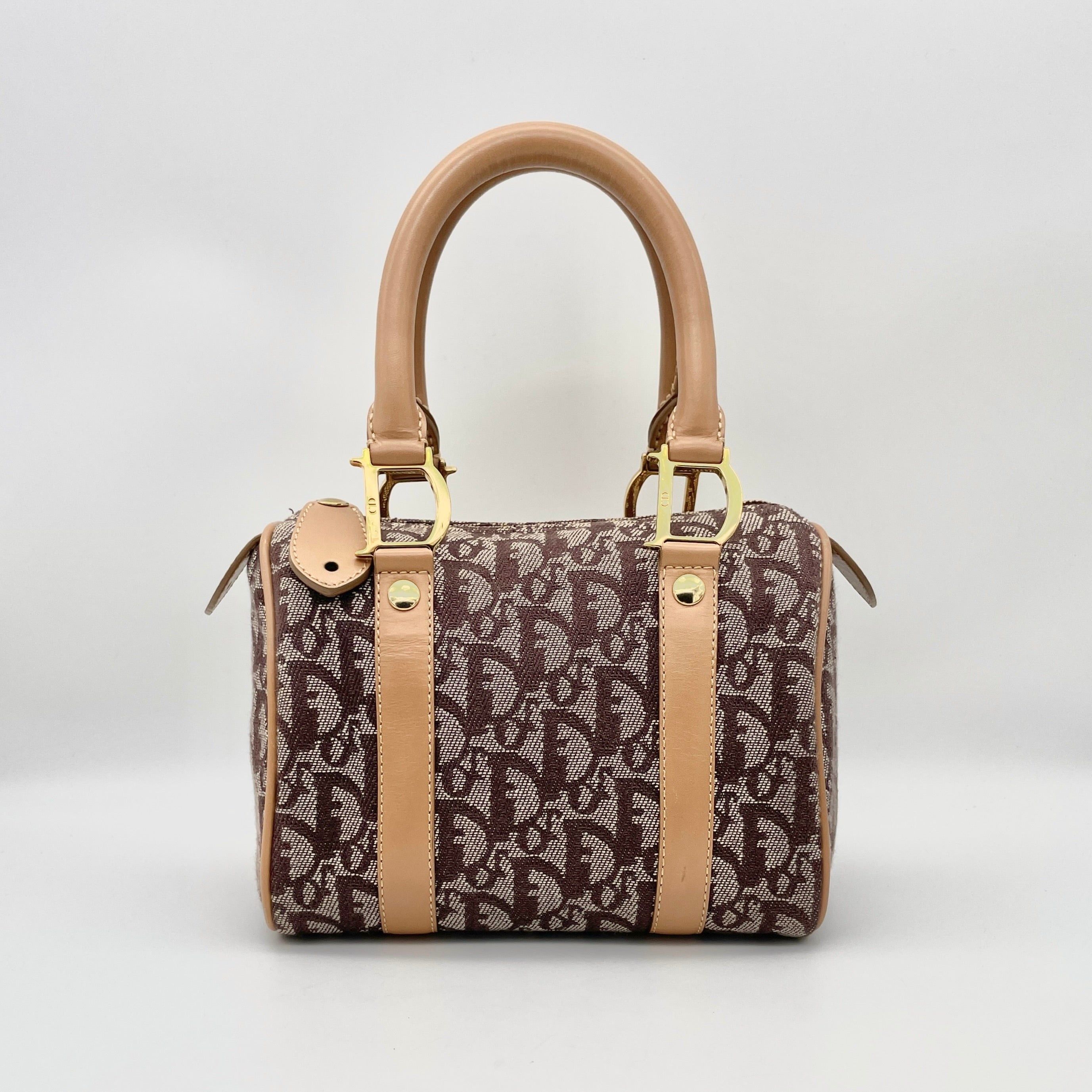Dior Christian Dior Trotter Mini Boston Brown Size ONE SIZE - 4 Thumbnail