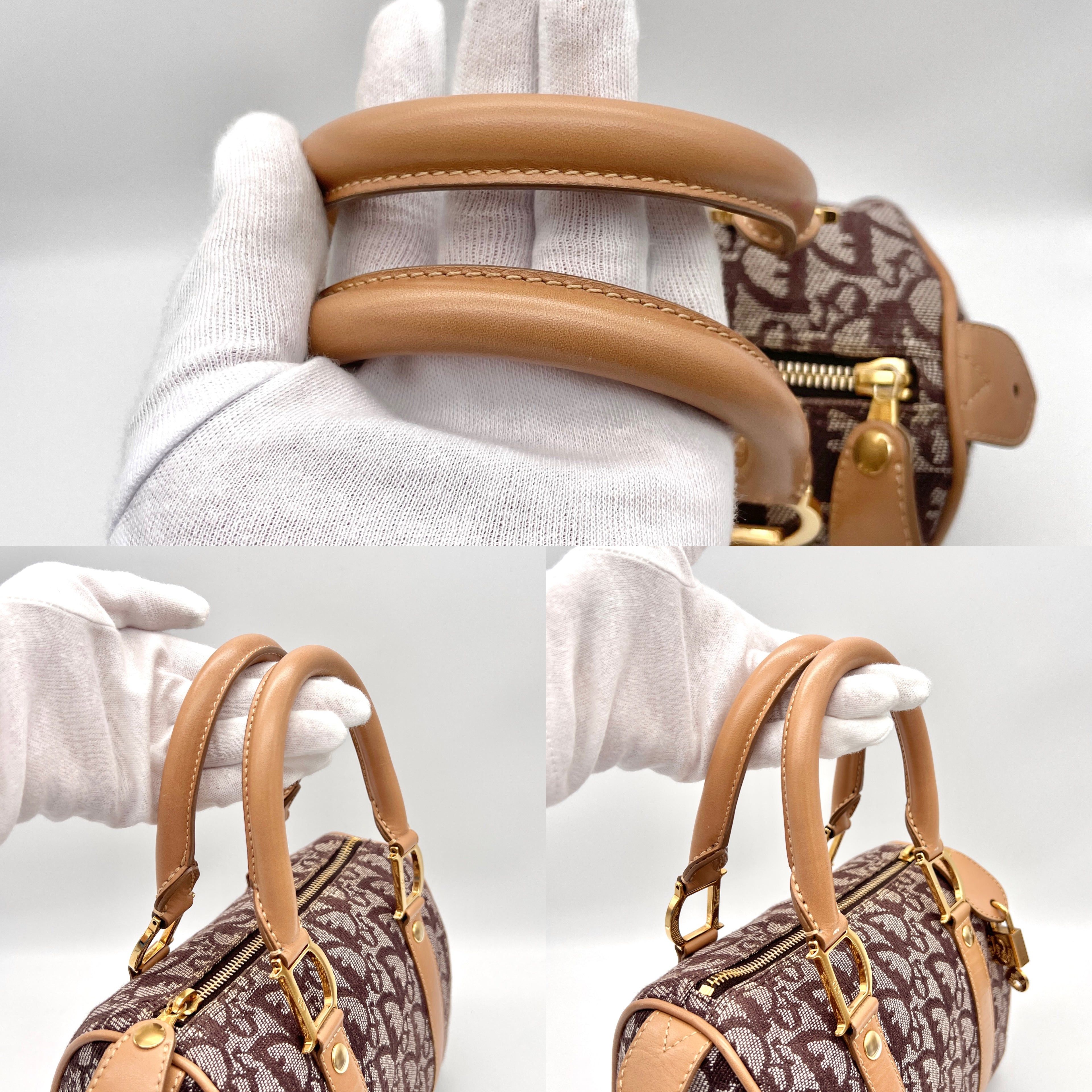 Dior Christian Dior Trotter Mini Boston Brown Size ONE SIZE - 8 Thumbnail