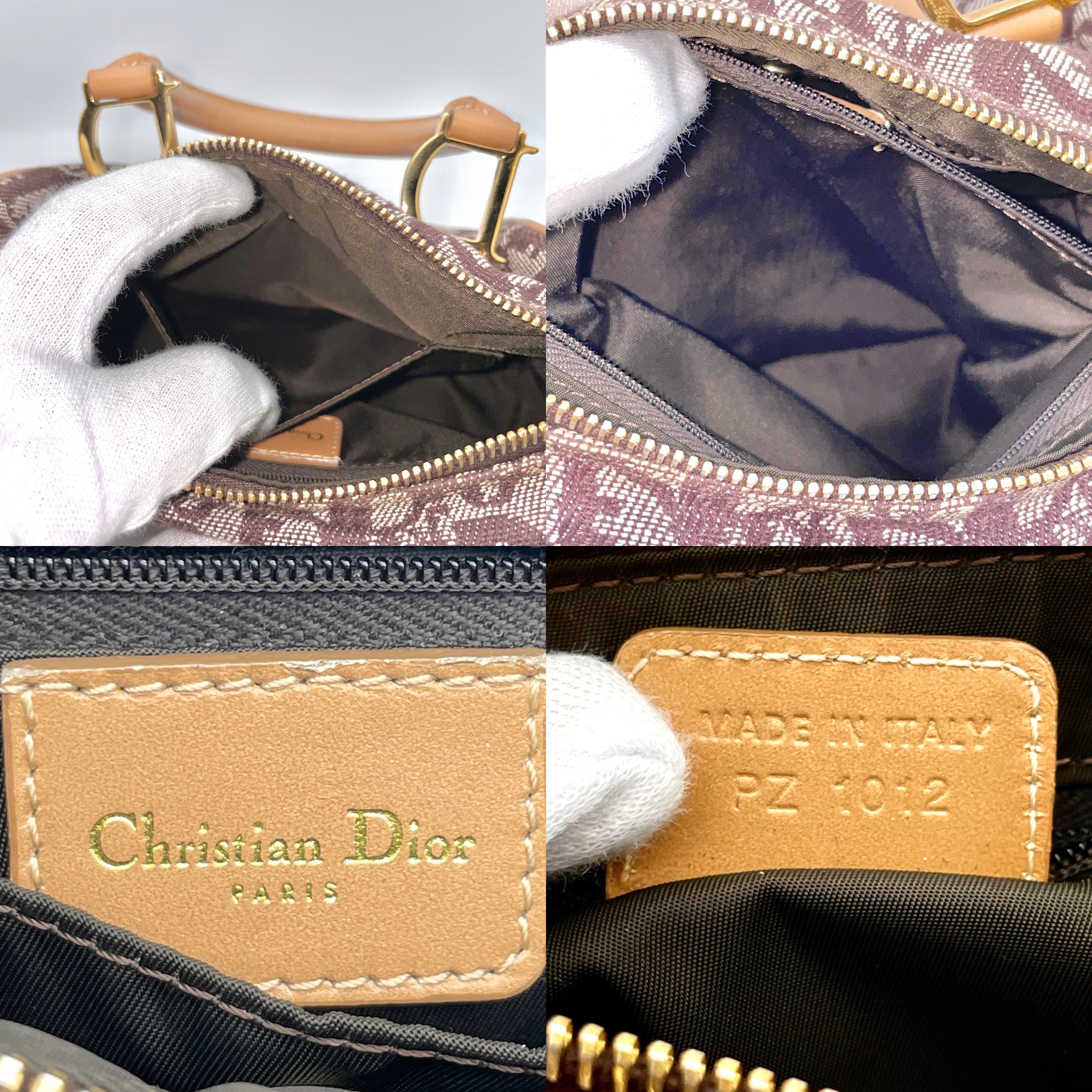 Dior Christian Dior Trotter Mini Boston Brown Size ONE SIZE - 9 Thumbnail