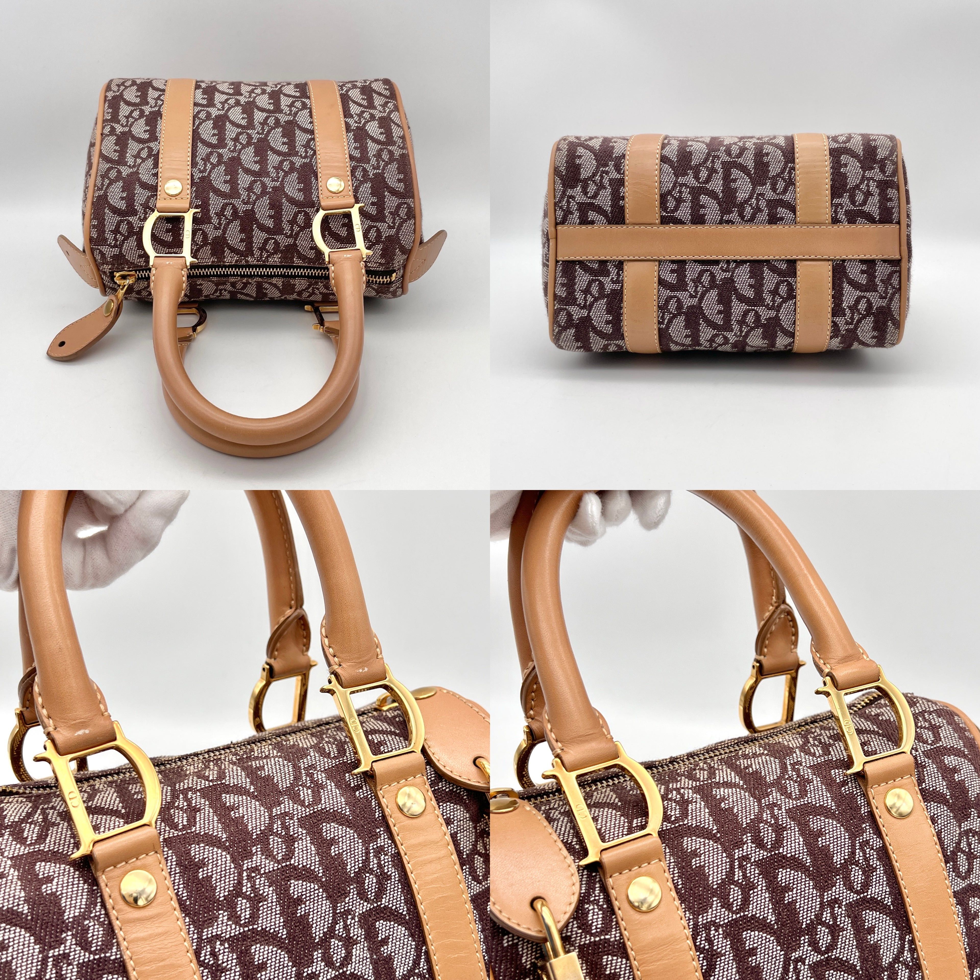 Dior Christian Dior Trotter Mini Boston Brown Size ONE SIZE - 6 Thumbnail