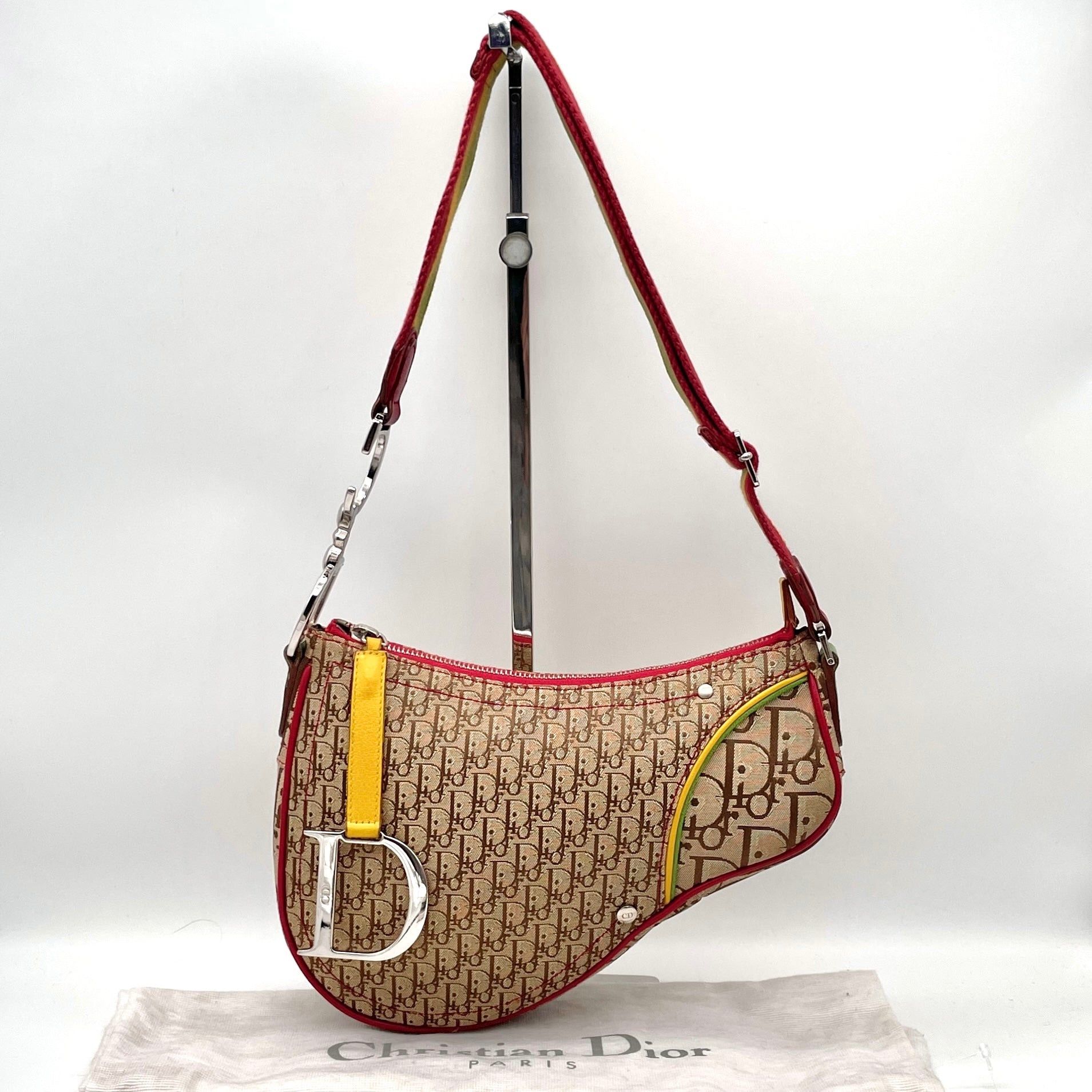 Dior Christian Dior Rustline Trotter D Pendant Saddle Bag Size ONE SIZE - 4 Thumbnail