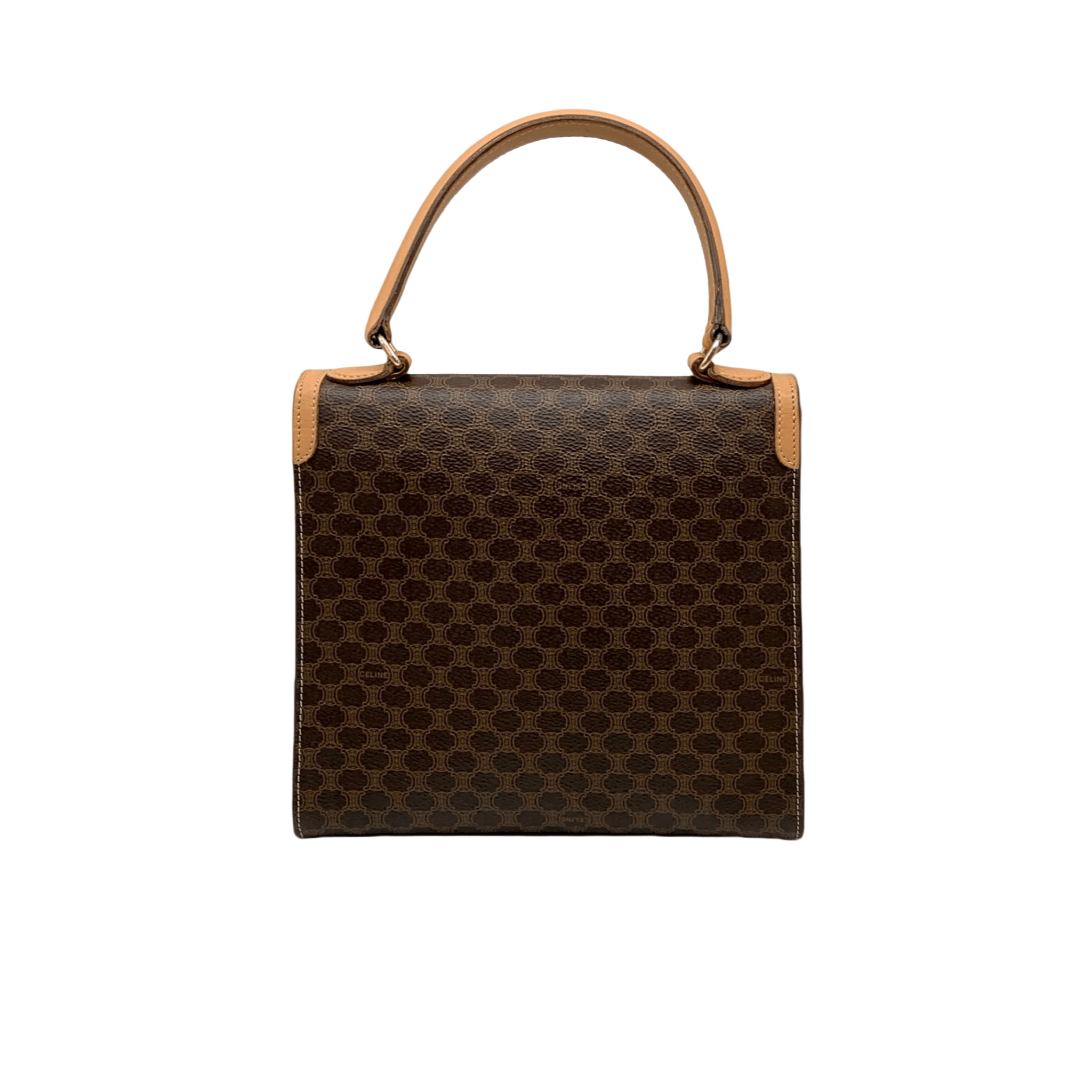 Celine Celine Macadam Kelly-Style Top Handbag Size ONE SIZE - 4 Thumbnail