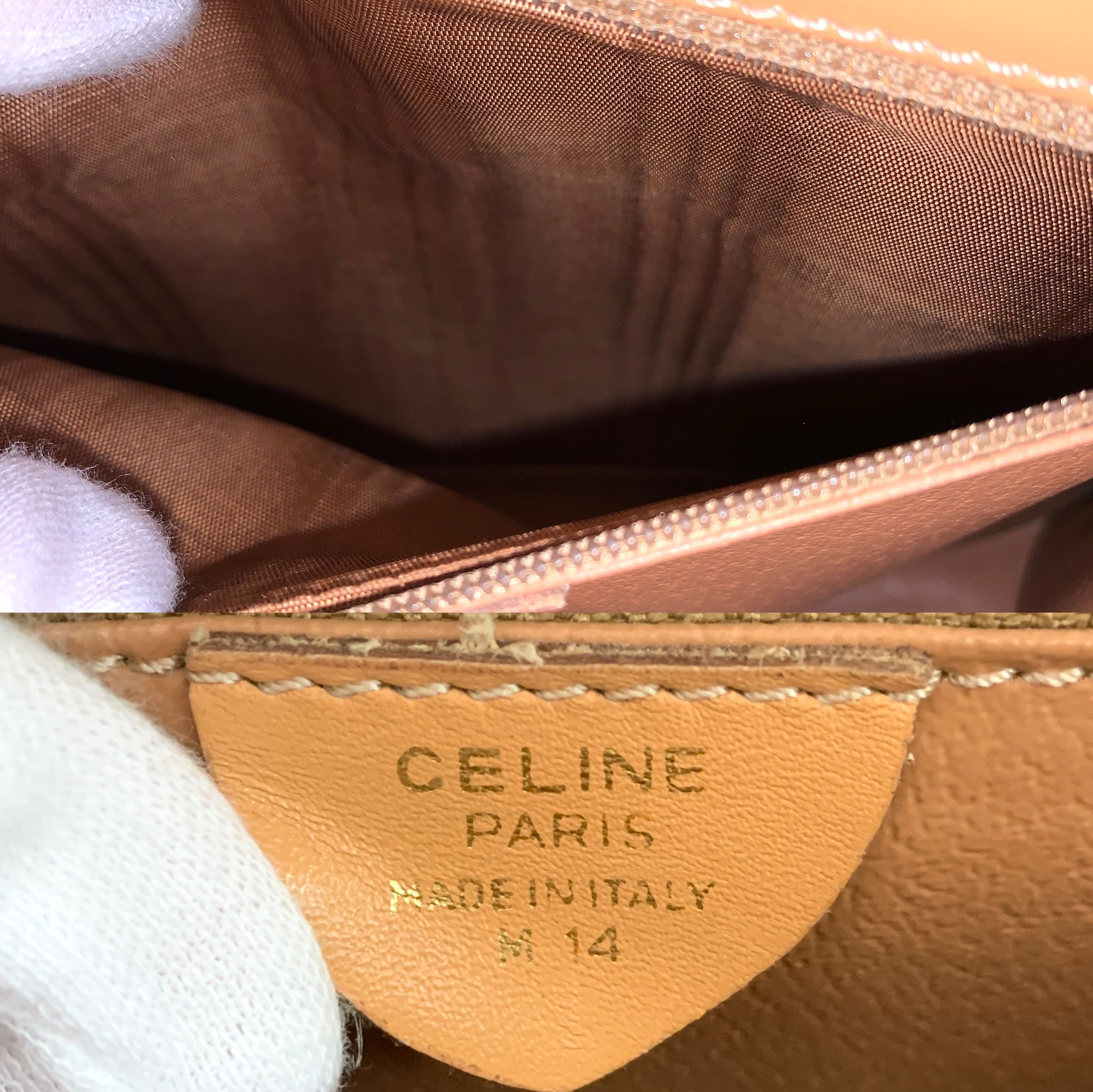 Celine Celine Macadam Kelly-Style Top Handbag Size ONE SIZE - 10 Thumbnail