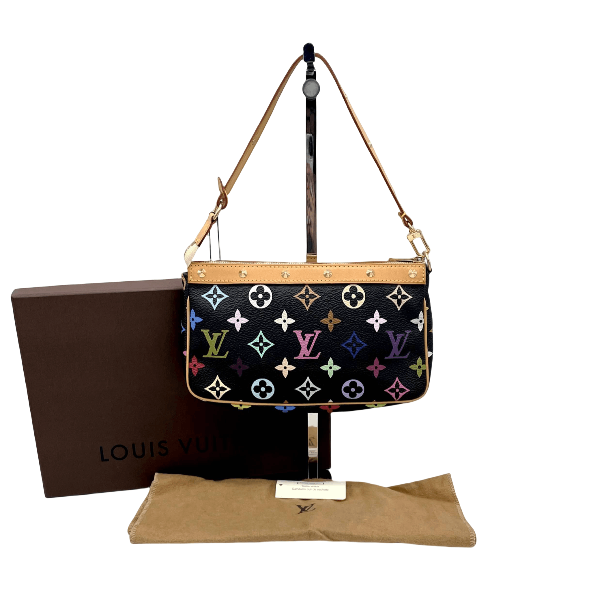 Louis Vuitton Louis Vuitton Monogram Multicolor Pochette Accessory Size ONE SIZE - 3 Thumbnail