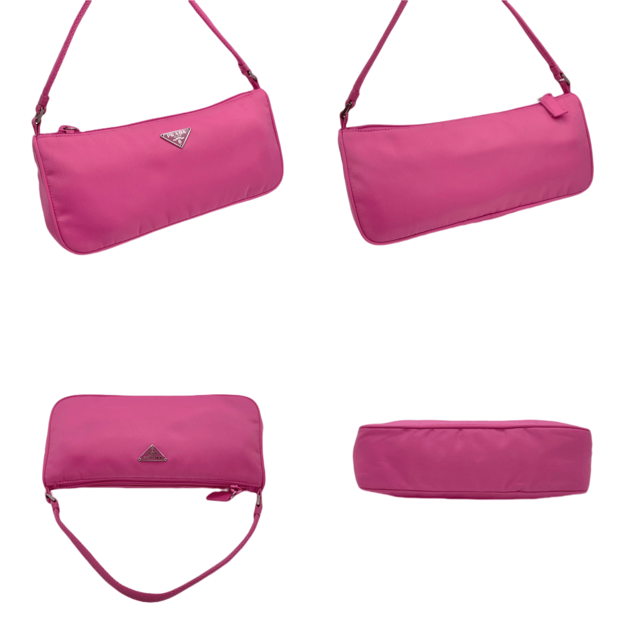 Prada Prada Triangle Logo Nylon Accessory Pouch Size ONE SIZE - 4 Thumbnail