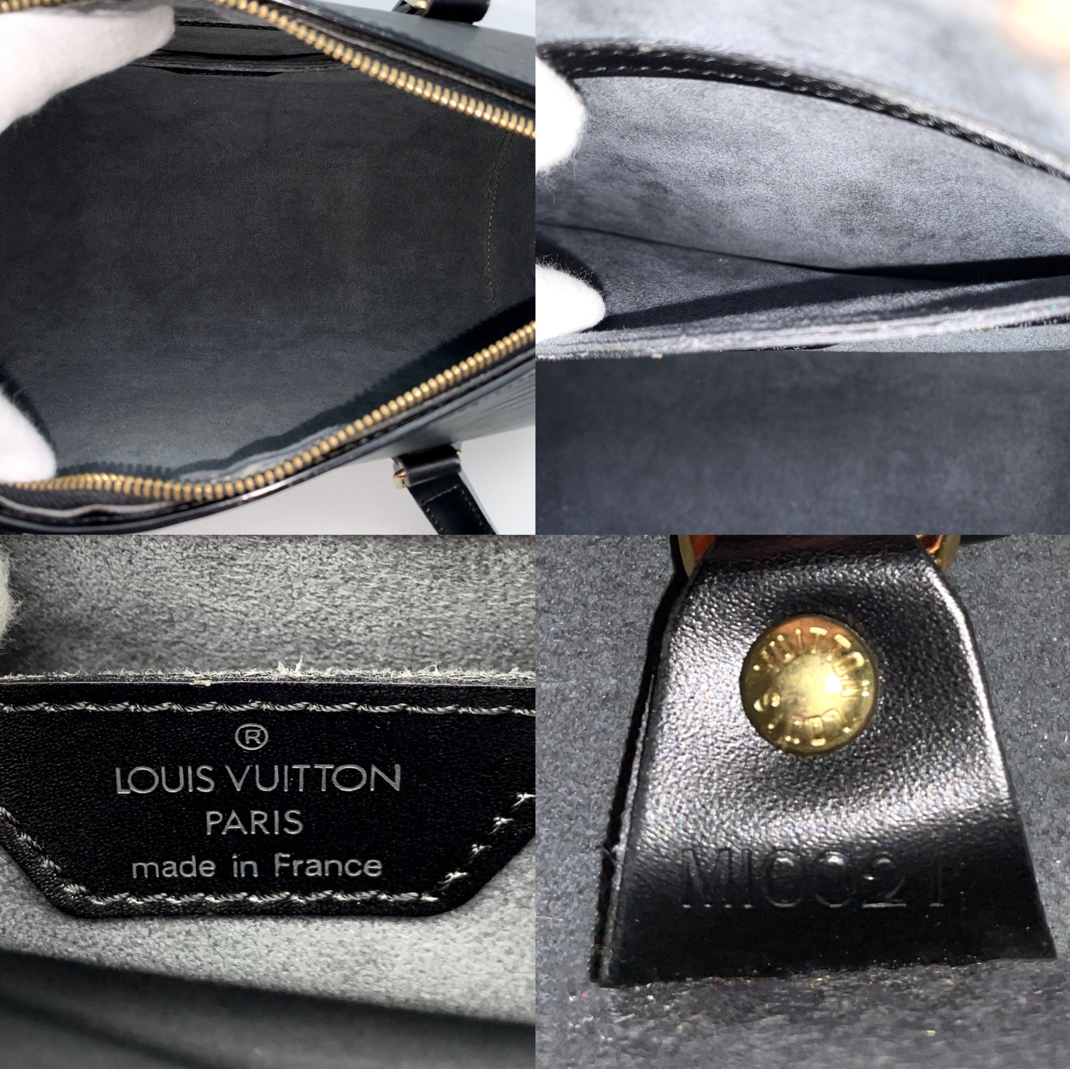 Louis Vuitton Louis Vuitton Epi Soufflé Noir Handbag With Pouch M52222 Size ONE SIZE - 16 Thumbnail