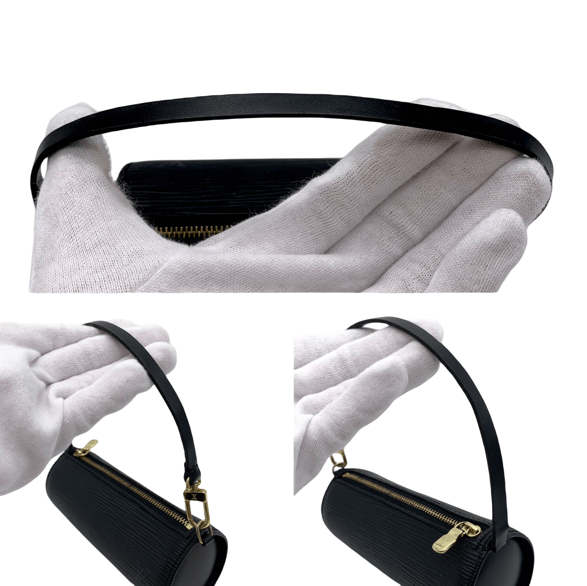 Louis Vuitton Louis Vuitton Epi Soufflé Noir Handbag With Pouch M52222 Size ONE SIZE - 14 Thumbnail