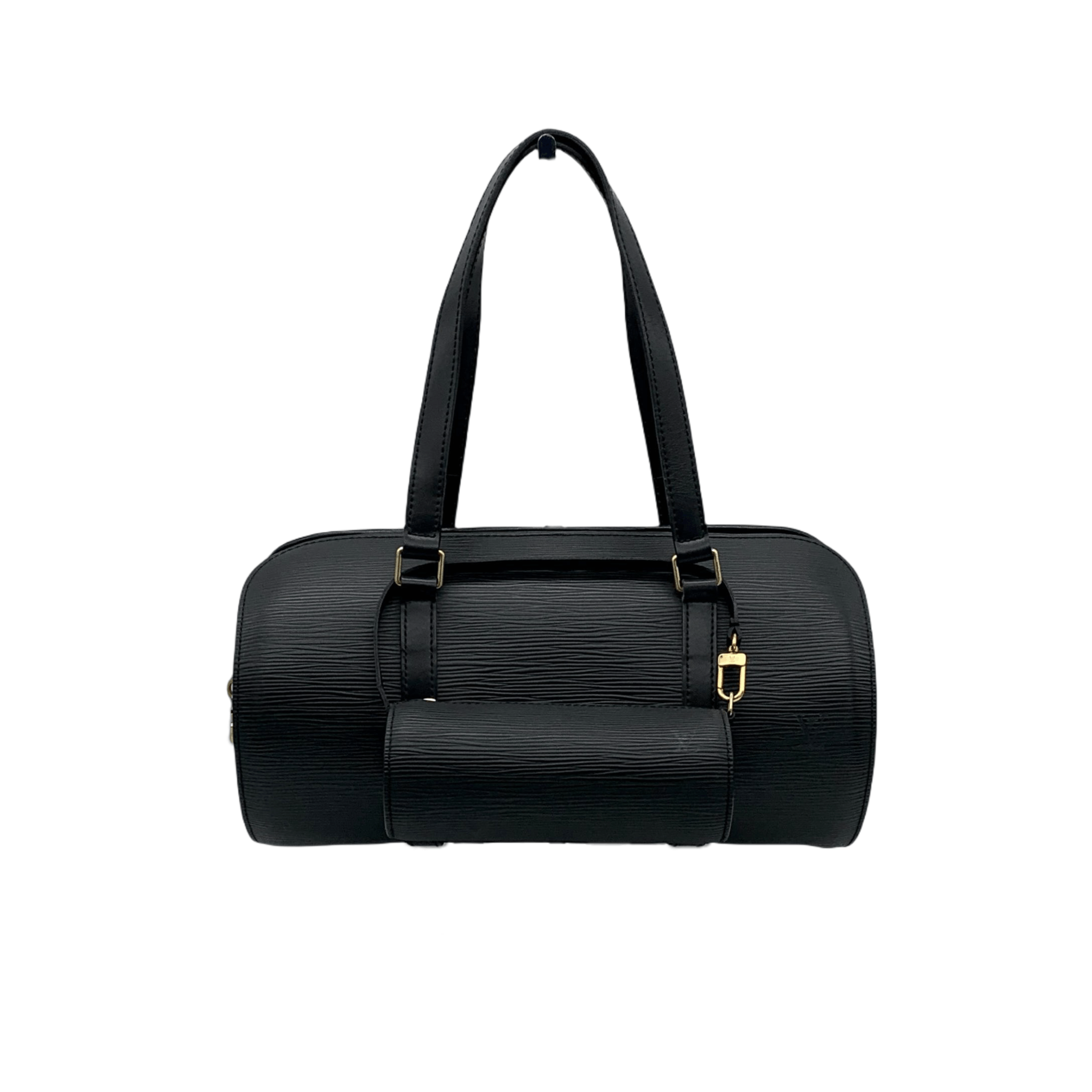Louis Vuitton Louis Vuitton Epi Soufflé Noir Handbag With Pouch M52222 Size ONE SIZE - 3 Thumbnail