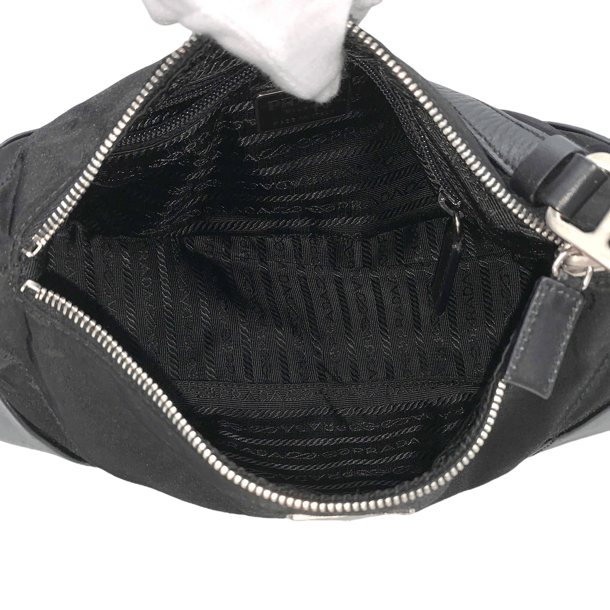 Prada Prada Nylon Accessory Pouch Black Size ONE SIZE - 11 Thumbnail