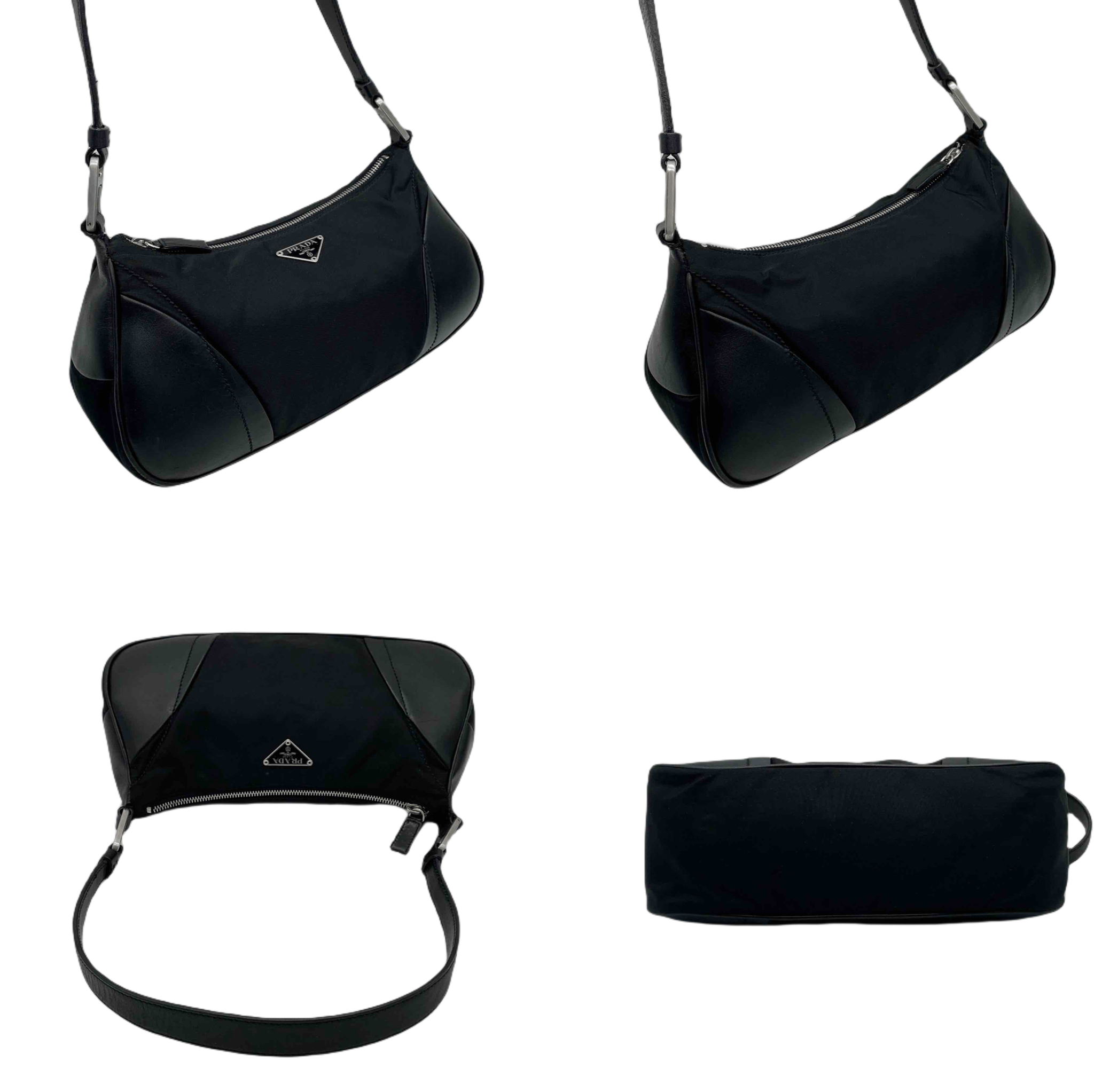 Prada Prada Nylon Accessory Pouch Black Size ONE SIZE - 5 Thumbnail
