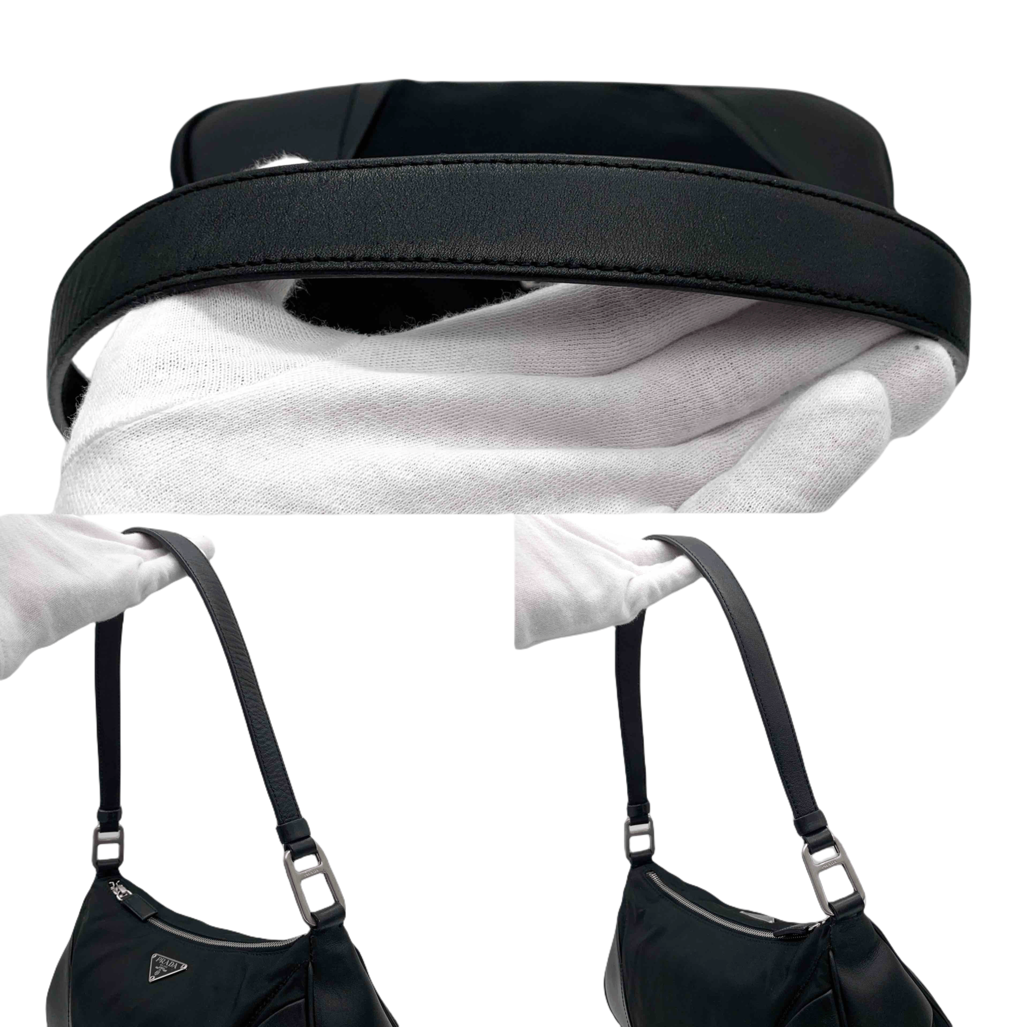Prada Prada Nylon Accessory Pouch Black Size ONE SIZE - 6 Thumbnail