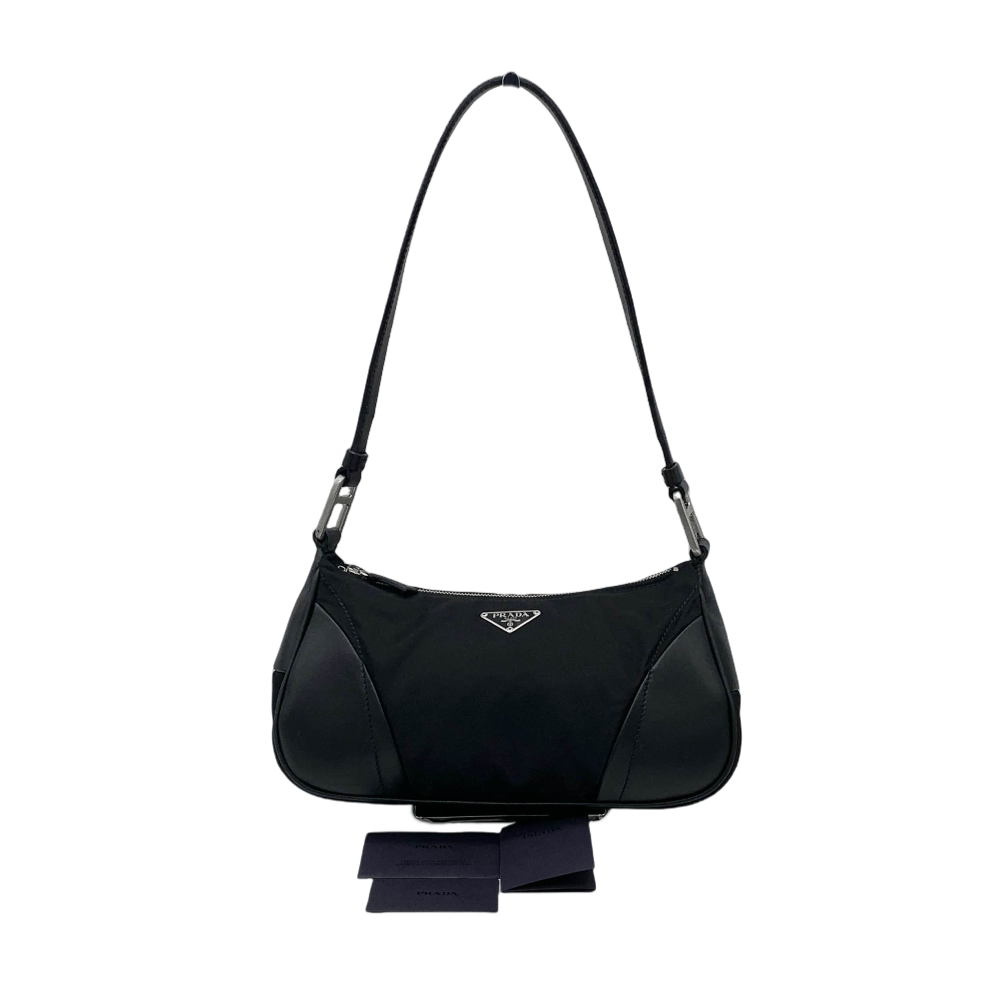 Prada Prada Nylon Accessory Pouch Black Size ONE SIZE - 3 Thumbnail