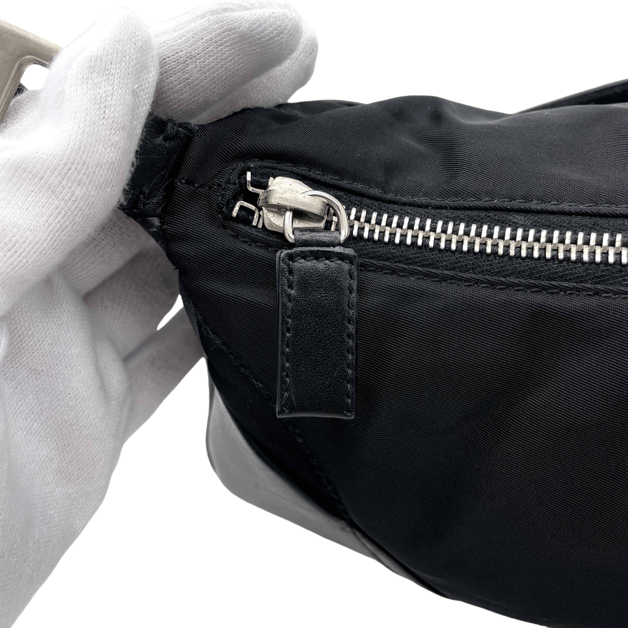 Prada Prada Nylon Accessory Pouch Black Size ONE SIZE - 9 Thumbnail
