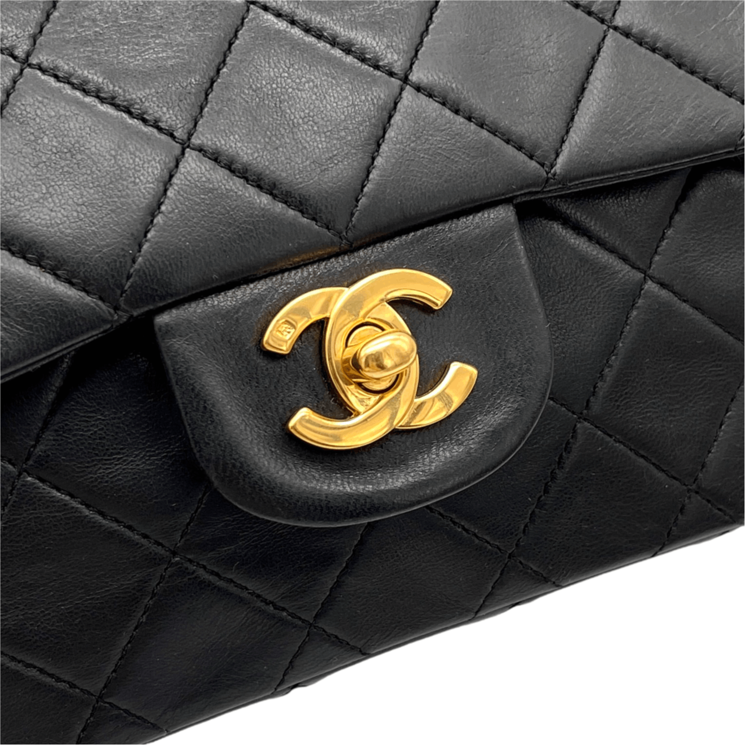 Chanel Chanel Matelassé Lambskin Leather Classic Double Chains Shoulder Flap Bag 25Cm Ghw # Size ONE SIZE - 6 Thumbnail