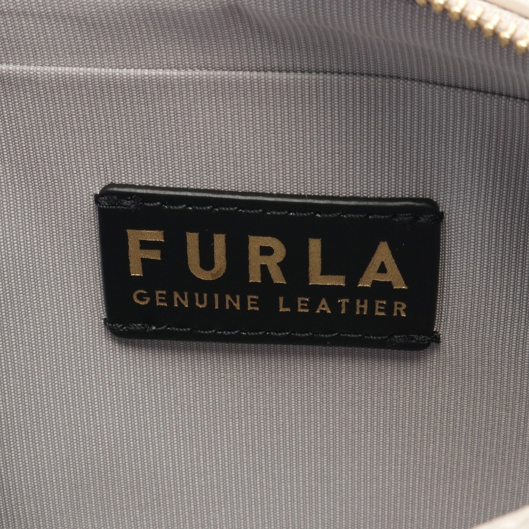 Furla Furla Lilli Xl Lily Shoulder Bag Leather Ivory Size ONE SIZE - 4 Thumbnail
