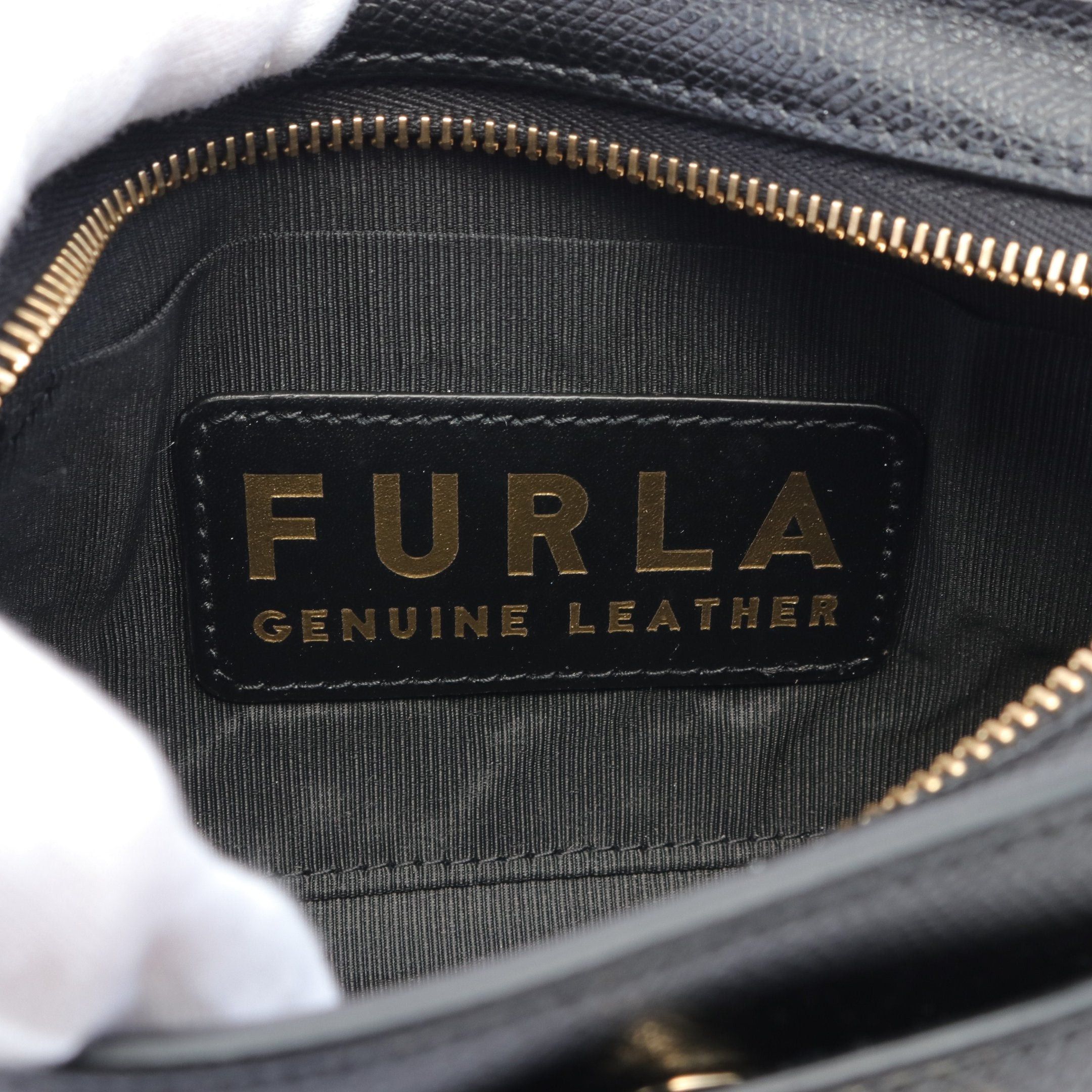 Furla Furla 1927 Mini Crossbody Shoulder Bag Leather Black Size ONE SIZE - 4 Thumbnail